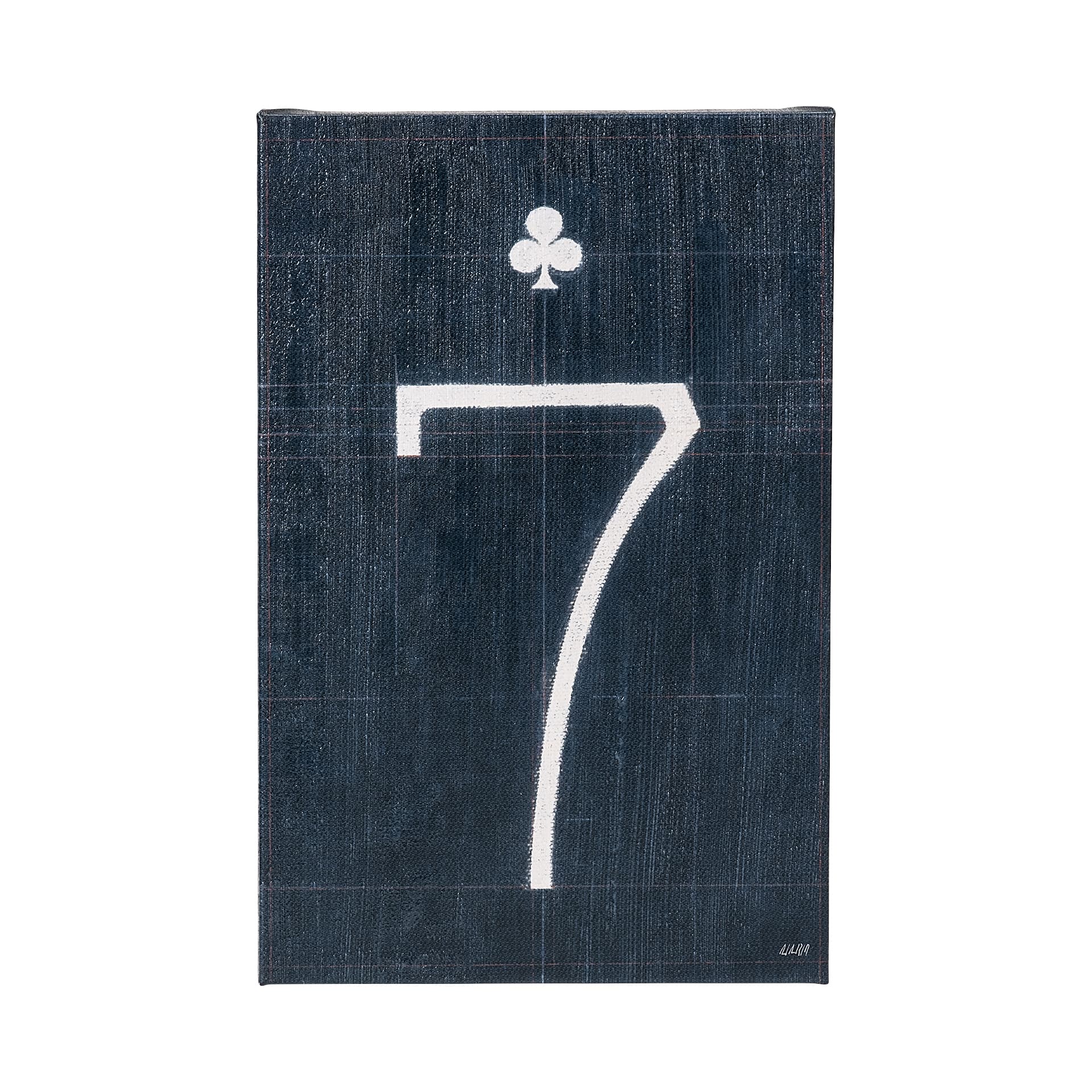 Value Collector 7 by Alarm a Hand Embellished Textured Canvas — product photograph