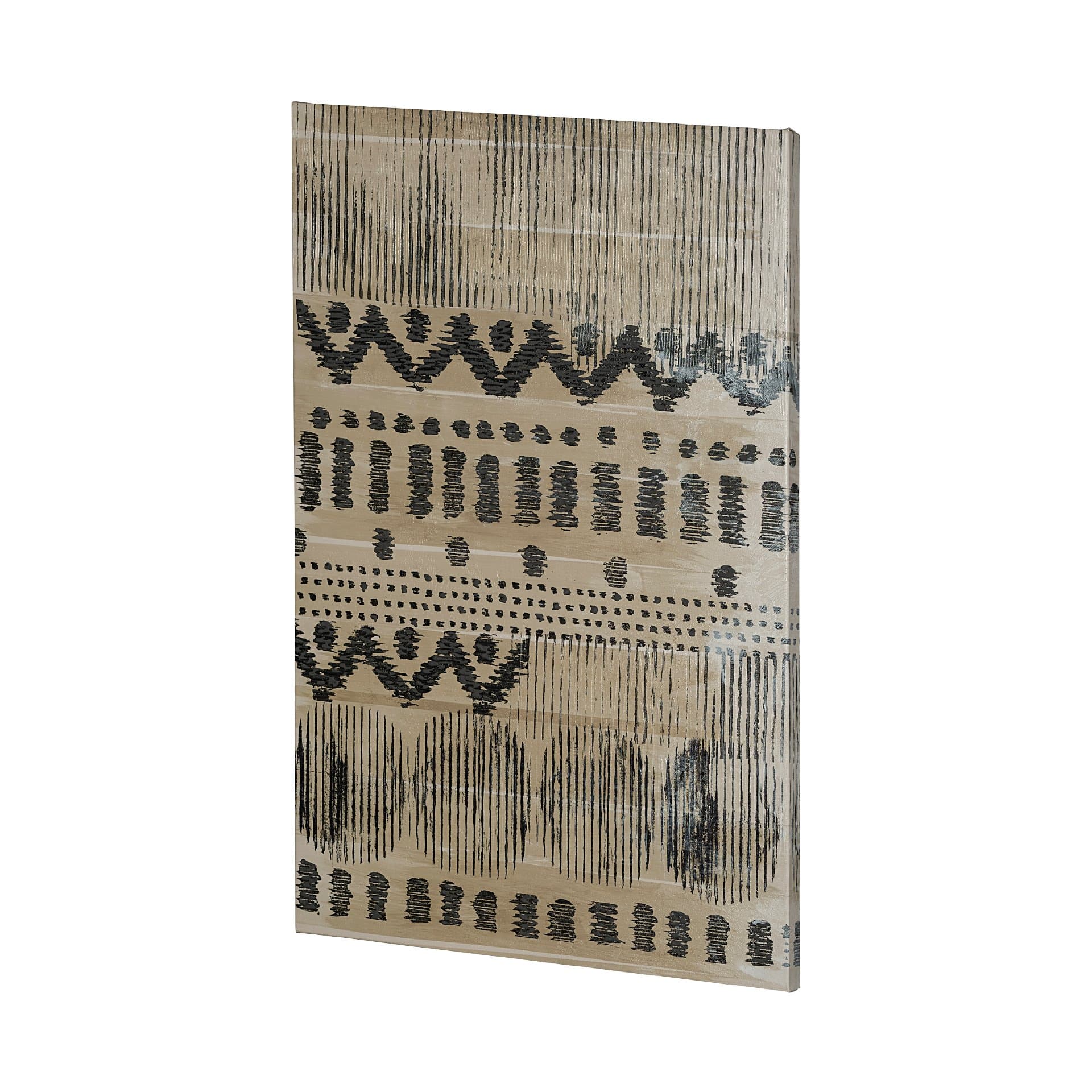 Wool and Silk II by Tom Reeves a Hand Embellished Textured Canvas — product photograph
