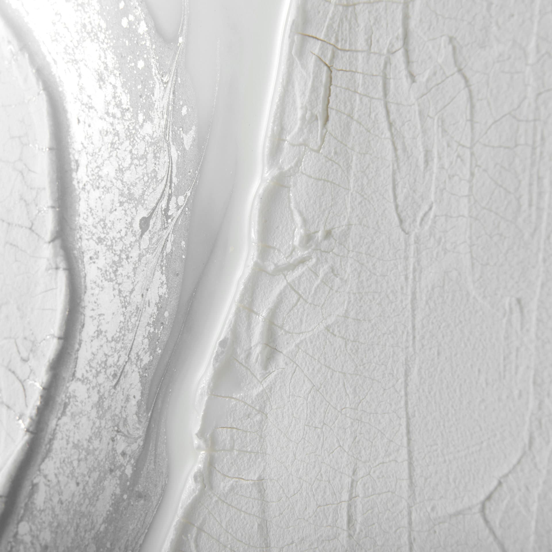 White and Silver River by Studio M a Framed Art Print Matted under Glass — product photograph