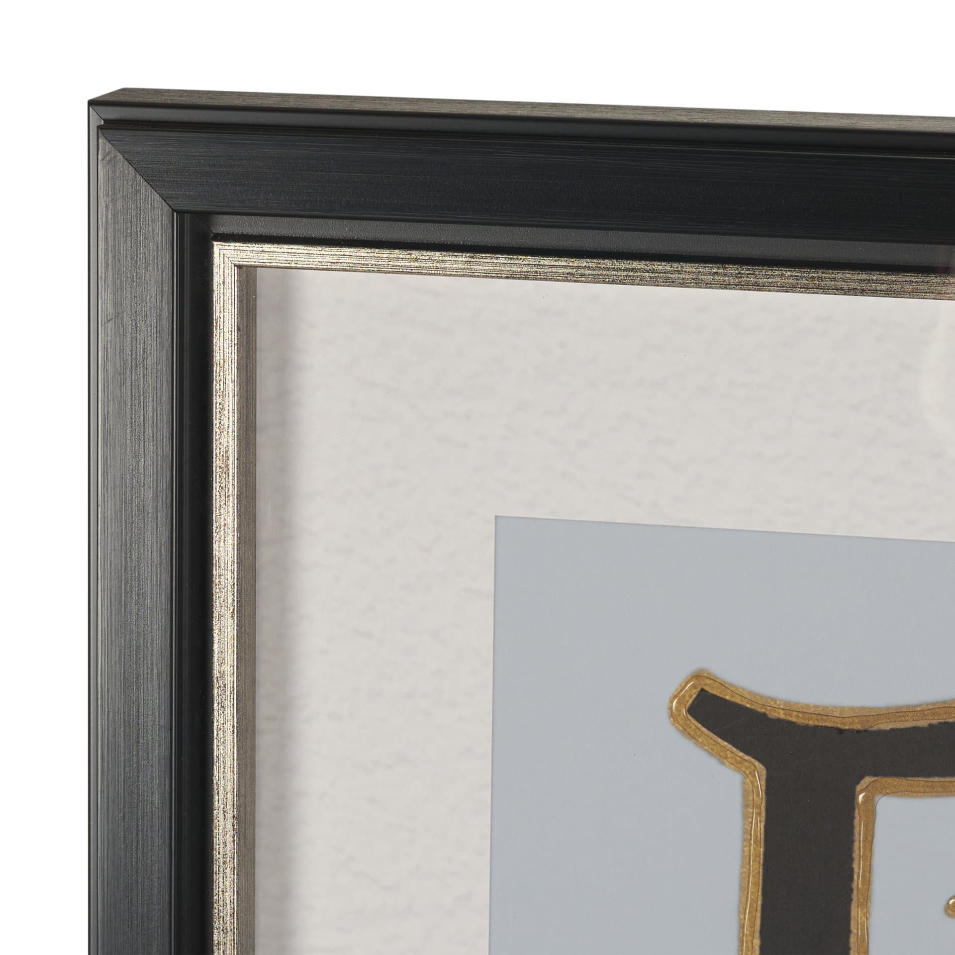 Ephemera Flower Show by The Vintage Collection Hand Embelished Framed Artwork Matted under Glass — product photograph