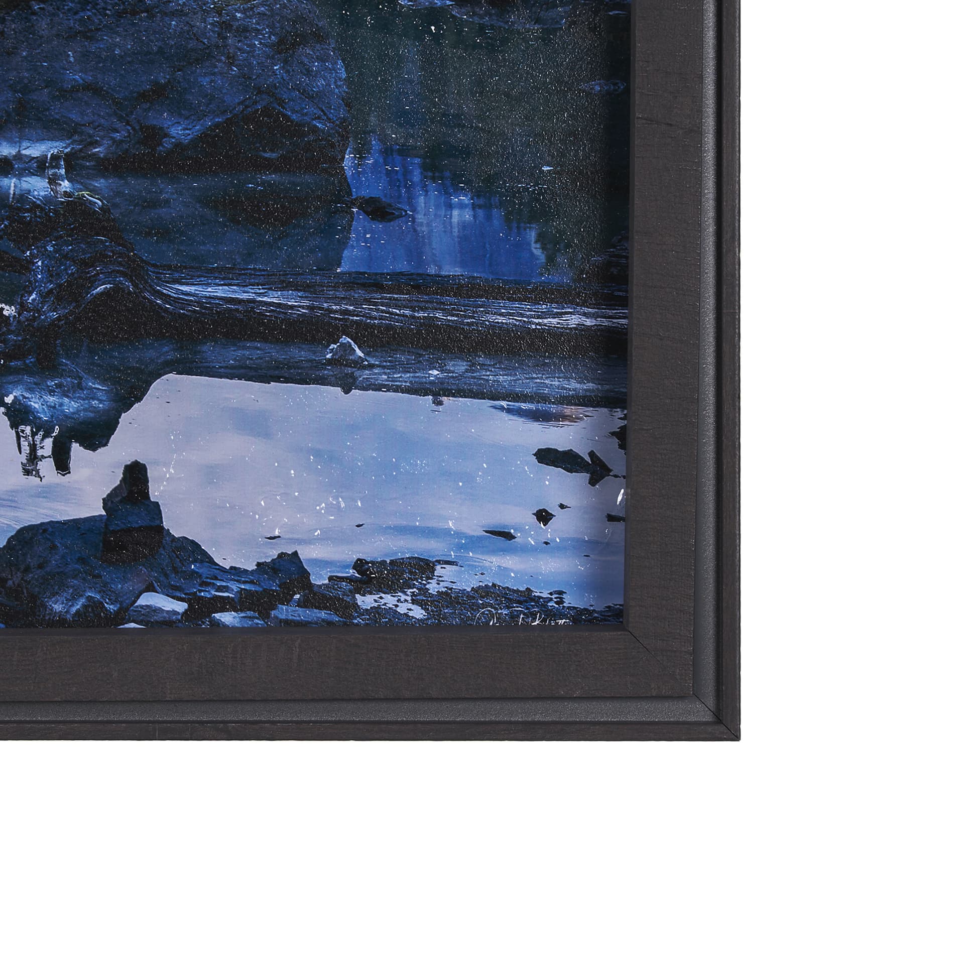 Spirit Island by Gary Blatter a Hand Embelished Textured Framed Photo Art Print — product photograph