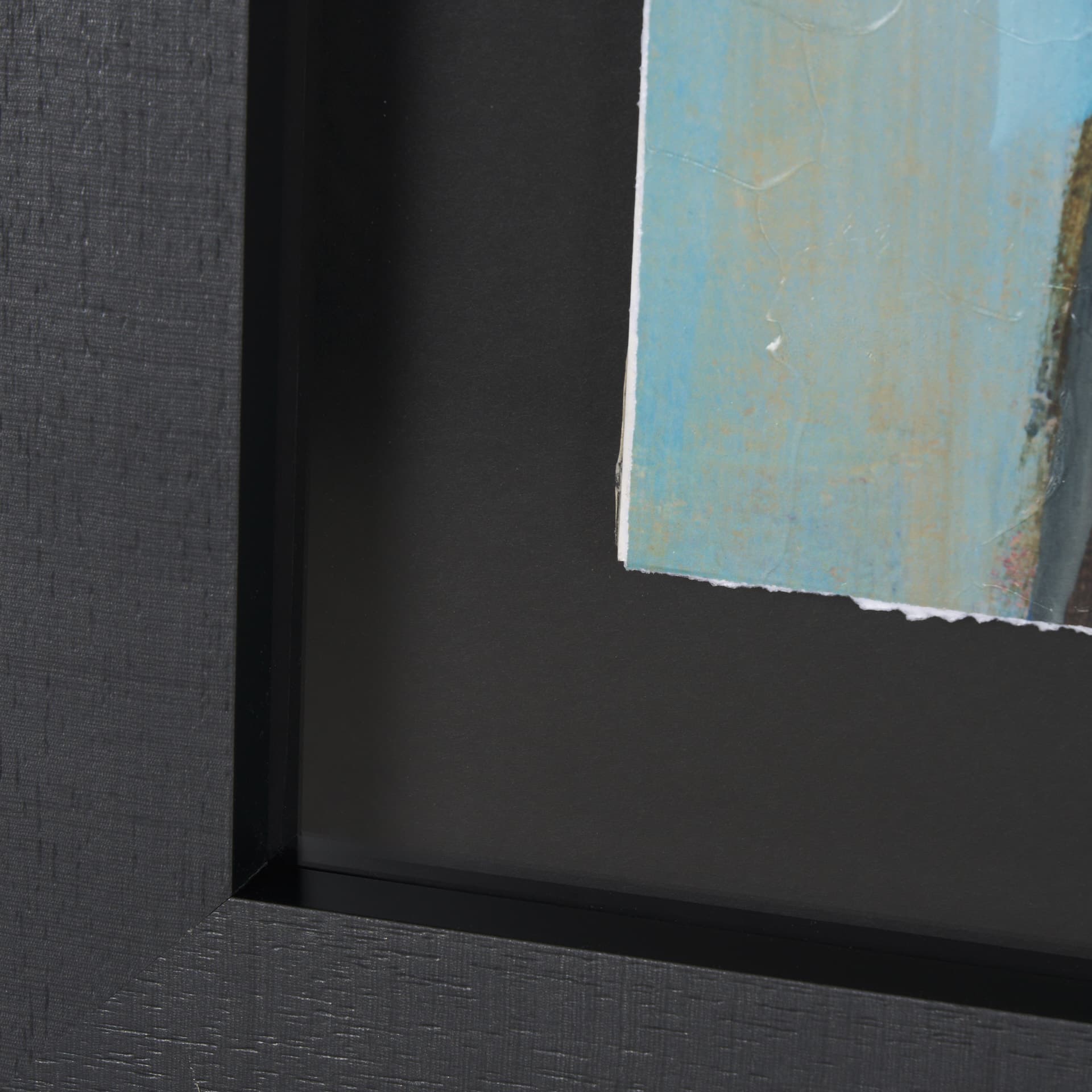 Round Up II Cowboy and Horse by Mercana Studio Hand Embellished Framed Art Print Matted under Glass — product photograph