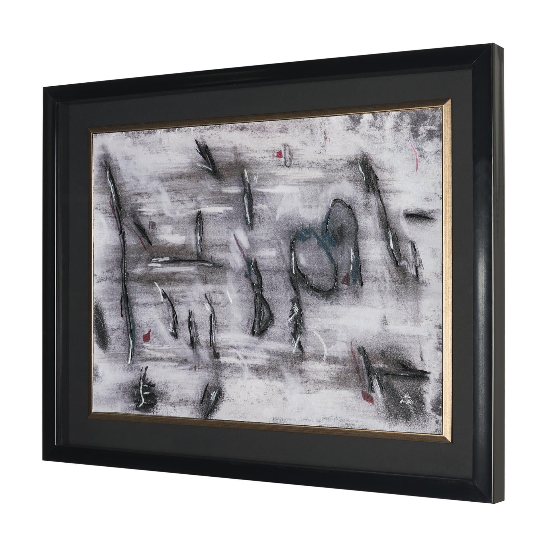 Free Style by Chad Warren a Hand Embellished Framed Print under Glass — product photograph