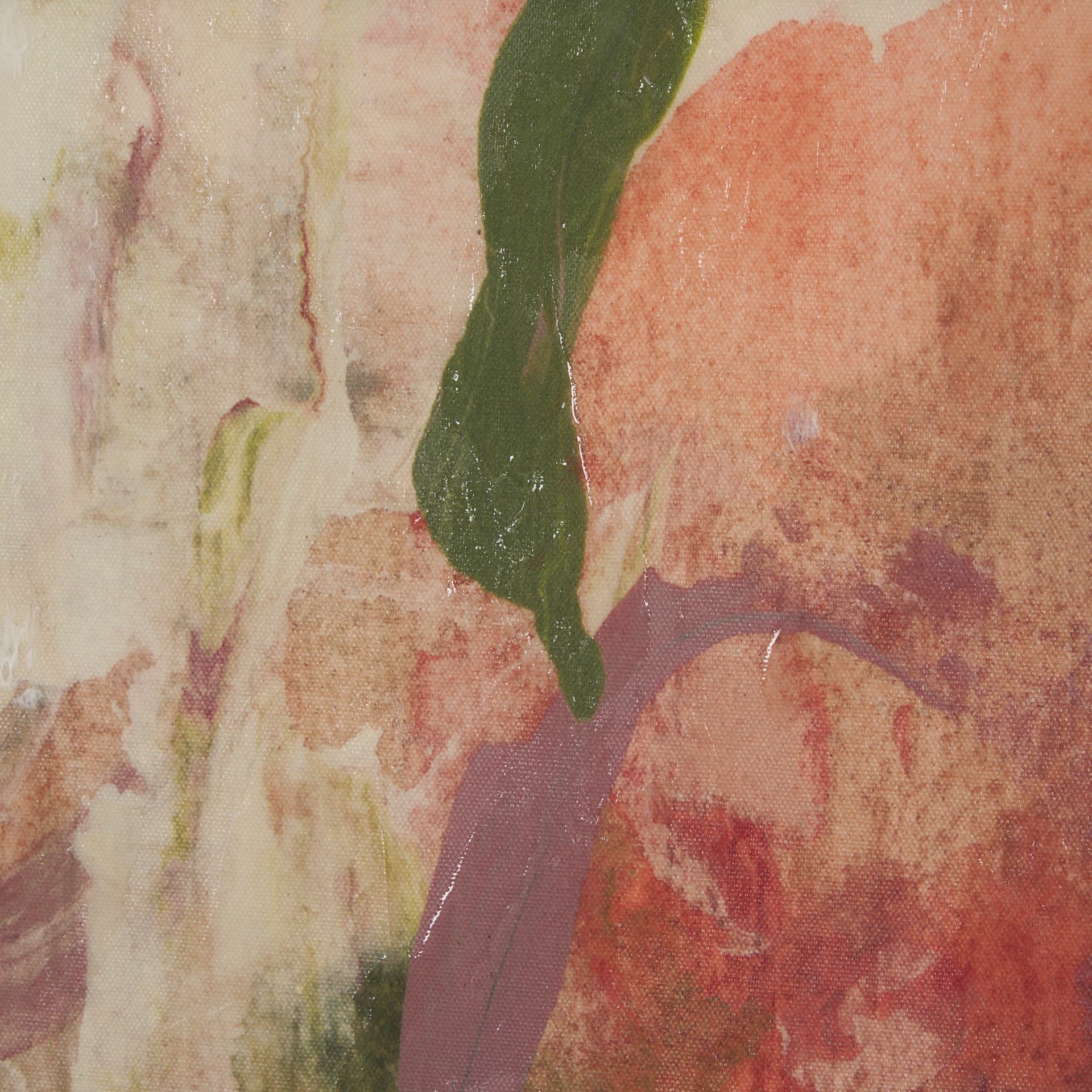 Springs Palette II by Mercana Studio a Hand Embellished Textured Framed Canvas — product photograph