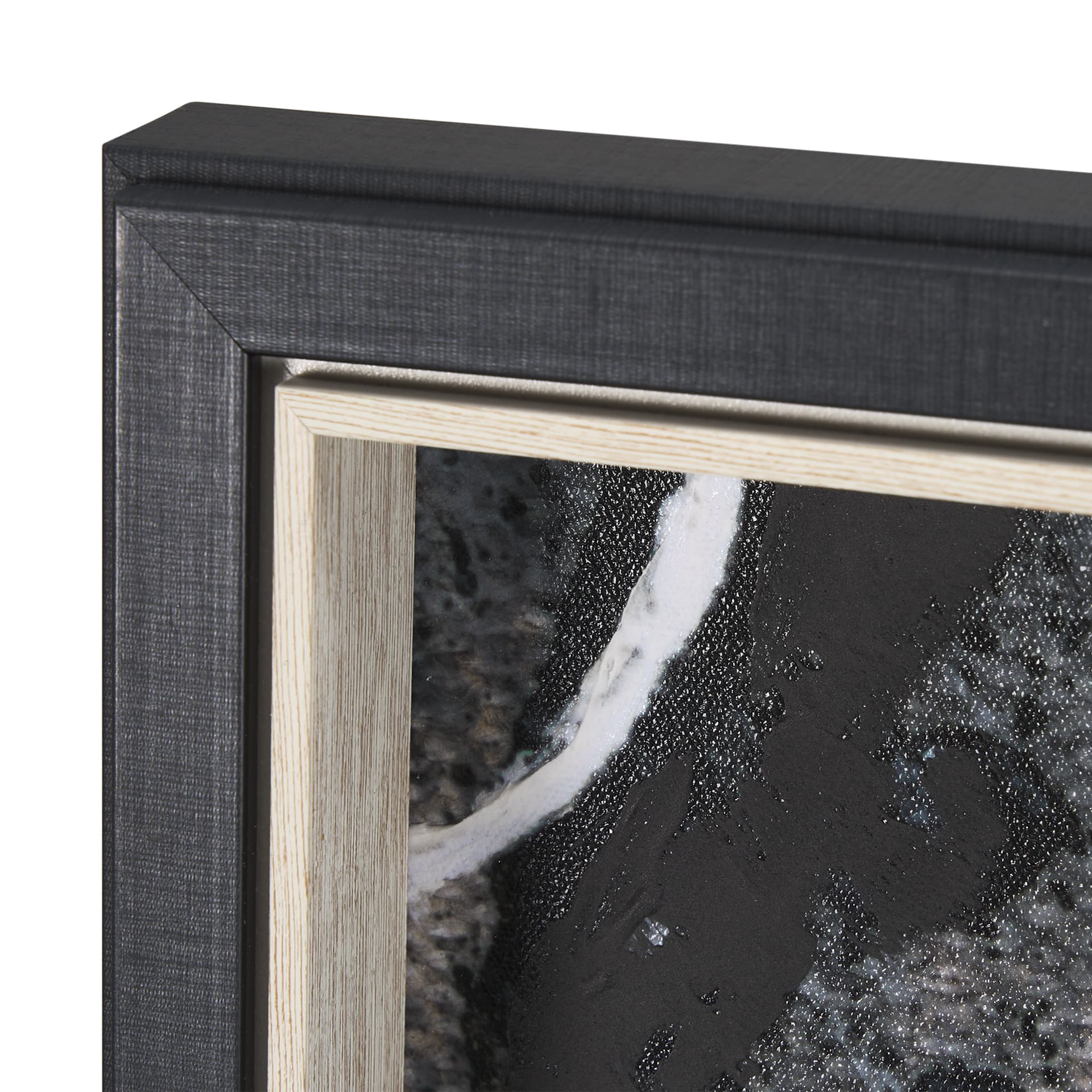 Serkel II by Mercana Studio a Hand Embellished Textured Framed Art Print — product photograph