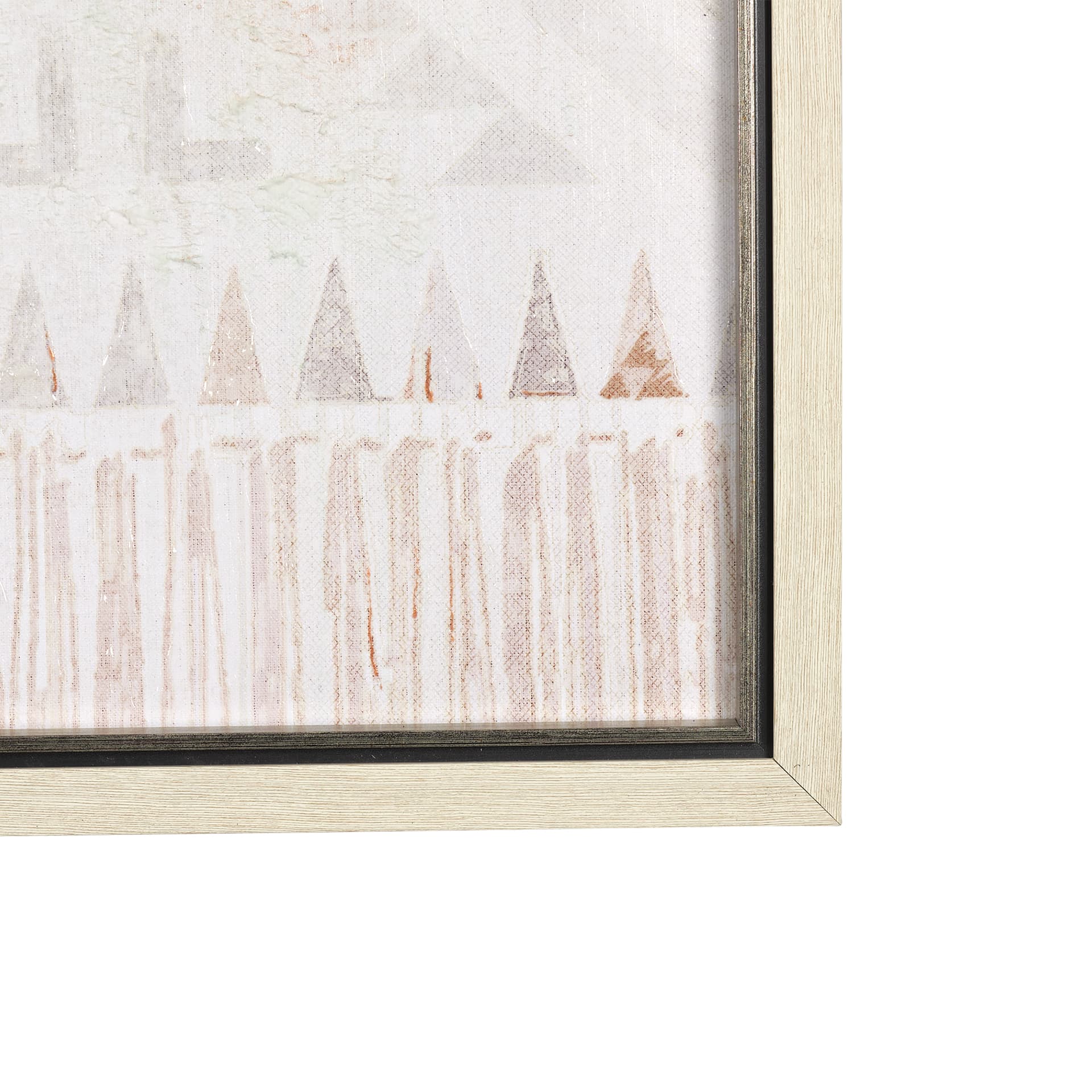 Aztec II by Mercana Studio a Hand Embellished Textured Framed Art Print — product photograph