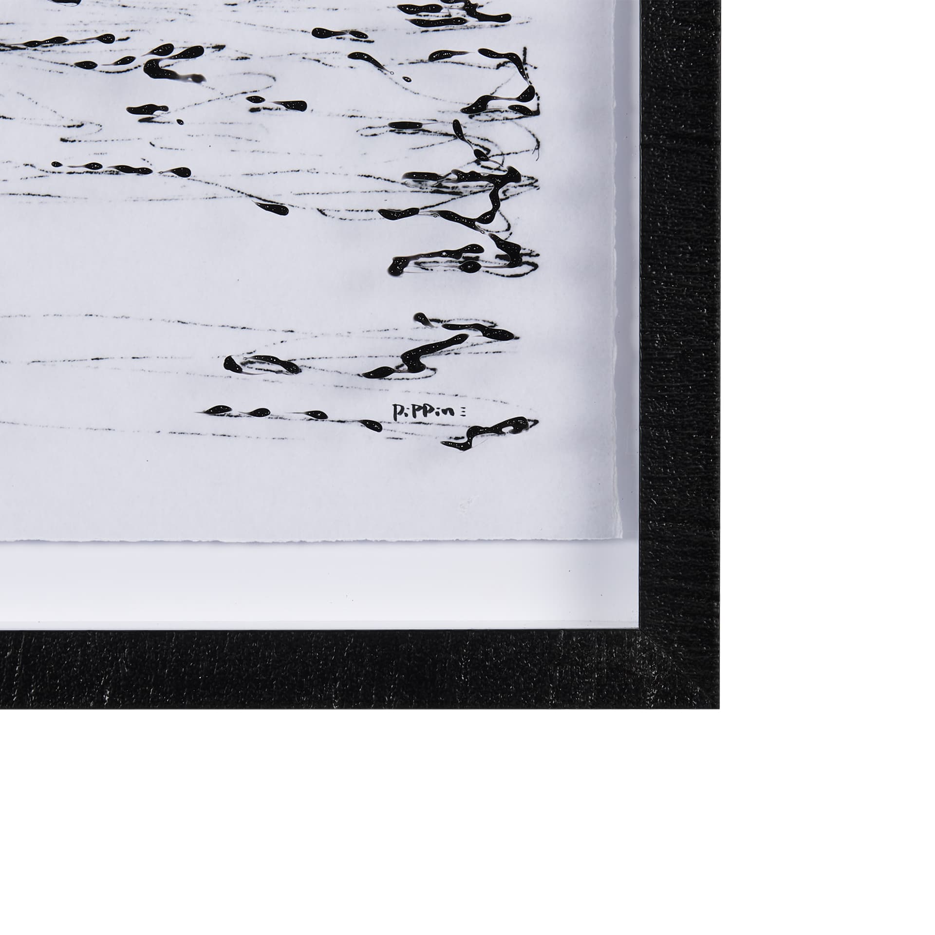 Arriving I by Mercana Studio a Hand Embellished Textured Framed Art Print Matted under Glass — product photograph