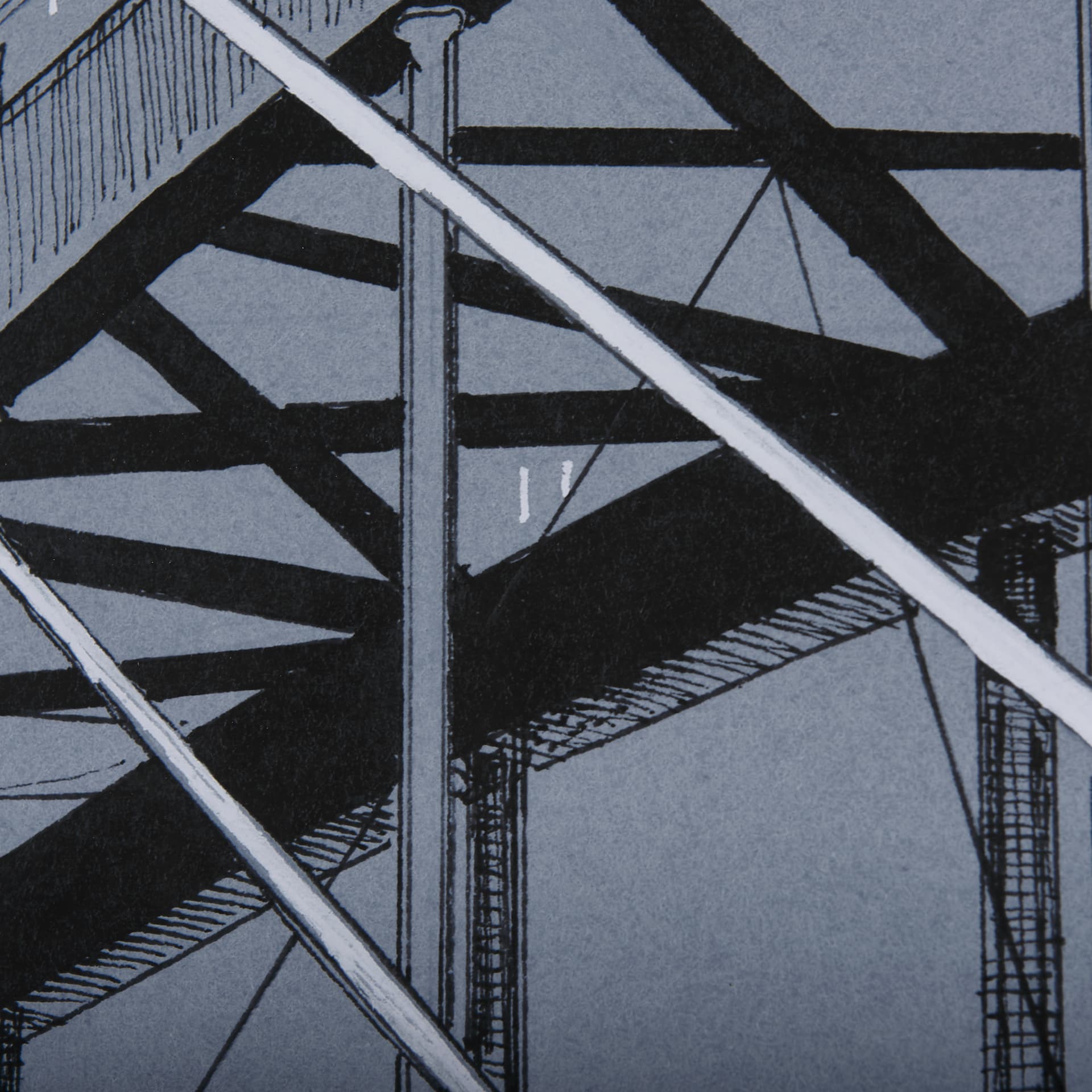 Bridge I by Mercana Studio a Framed Photo Art Print Matted under Glass — product photograph