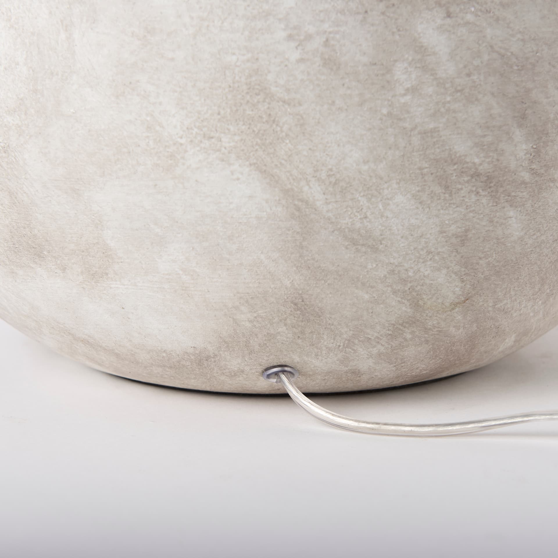 Mehdi Cream Ceramic Table Lamp — product photograph