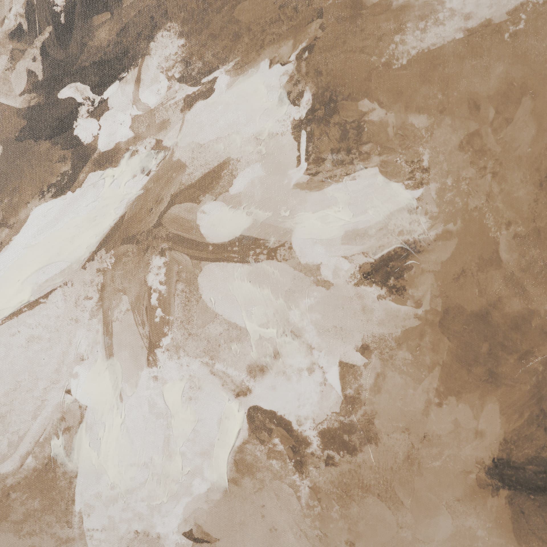 Repose by Mercana Studio Hand-Embellished Textured Framed Canvas Artwork — product photograph