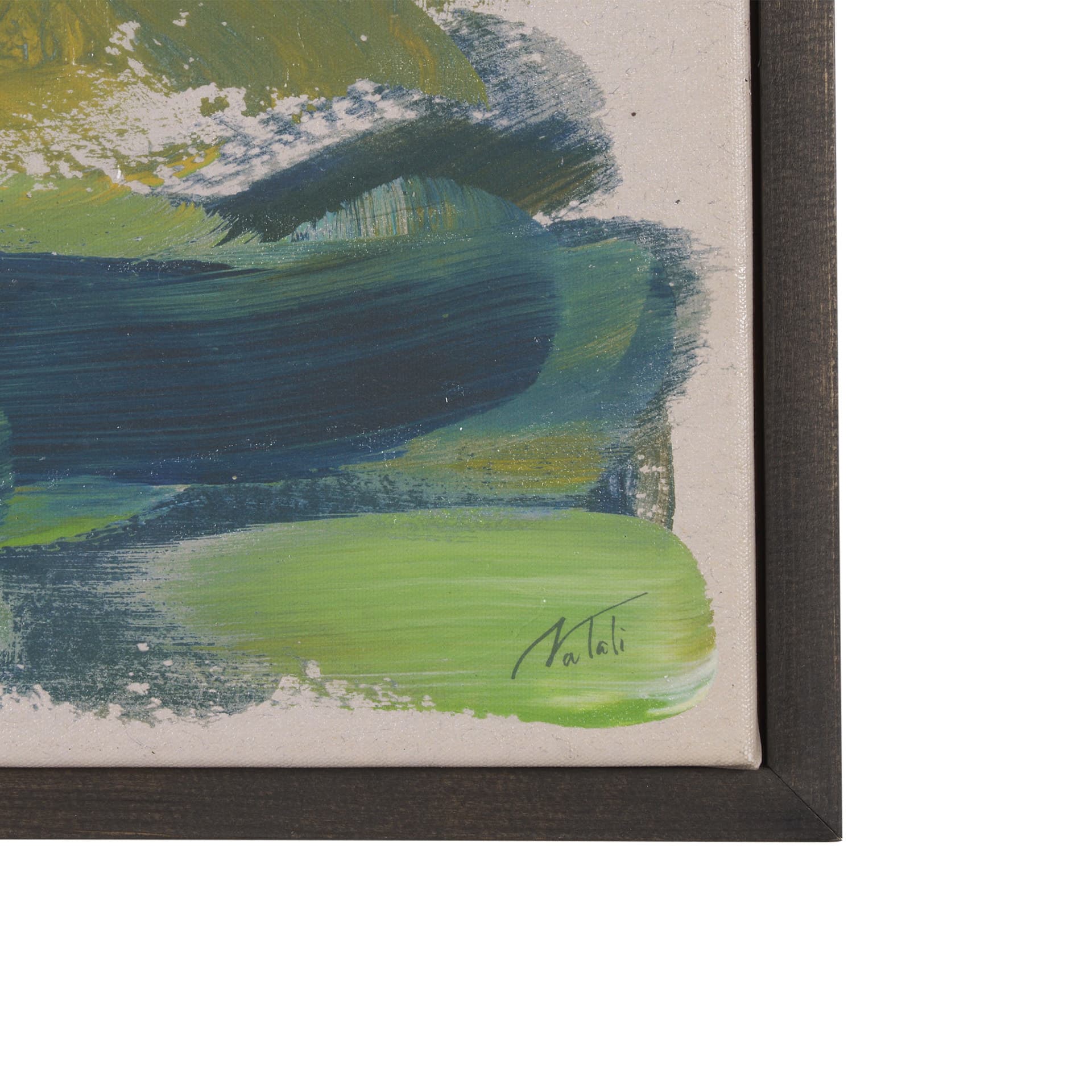 Vibrant View III by Mercana Studio a Hand Embellished Textured Canvas — product photograph