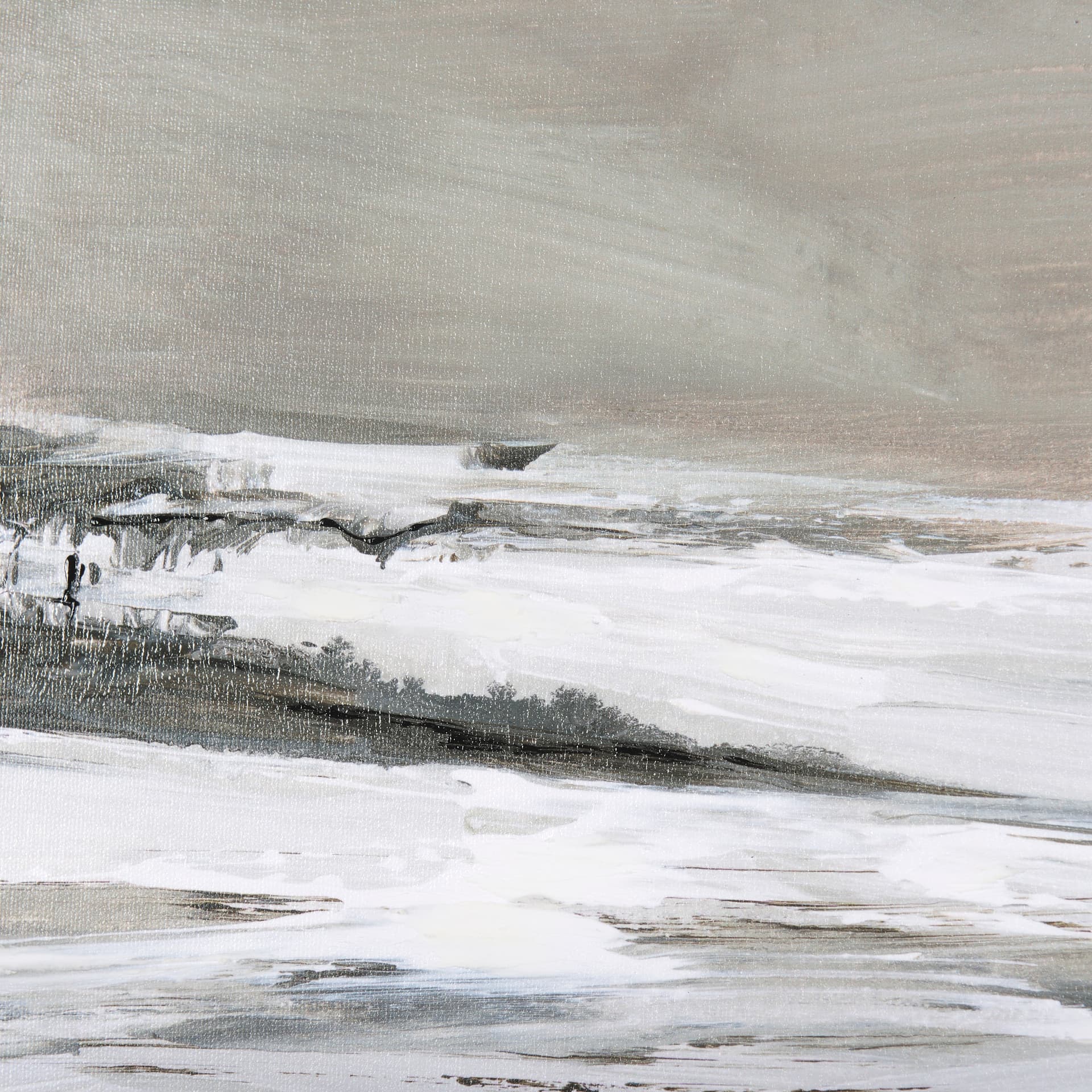 Rainy Day Inspiration II by Mercana Studio a Hand Embellished Textured Framed Art Print — product photograph