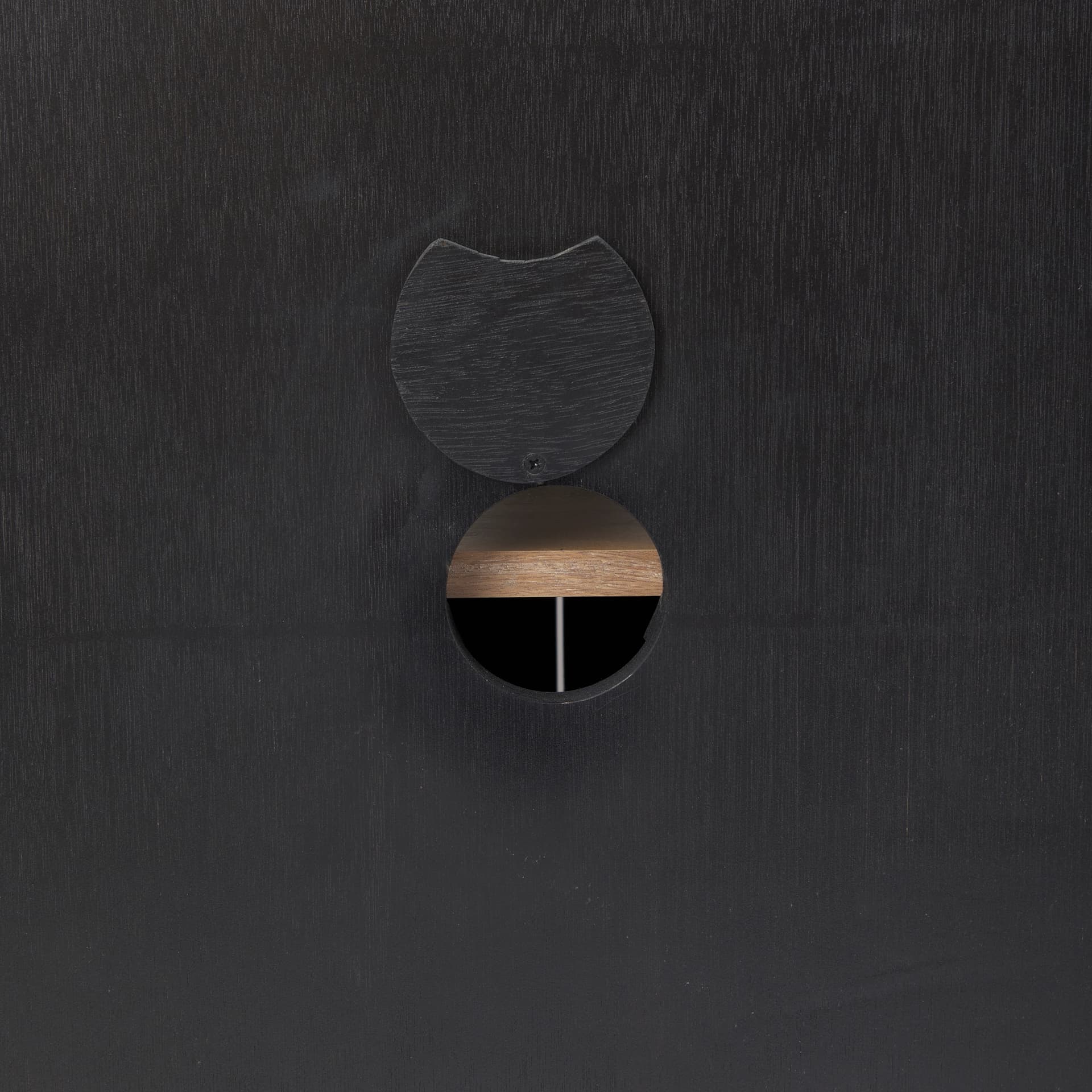 Sloan 80.0L x 17.0W x 36.0H Black Wood W/Black Metal Frame Sideboard — product photograph