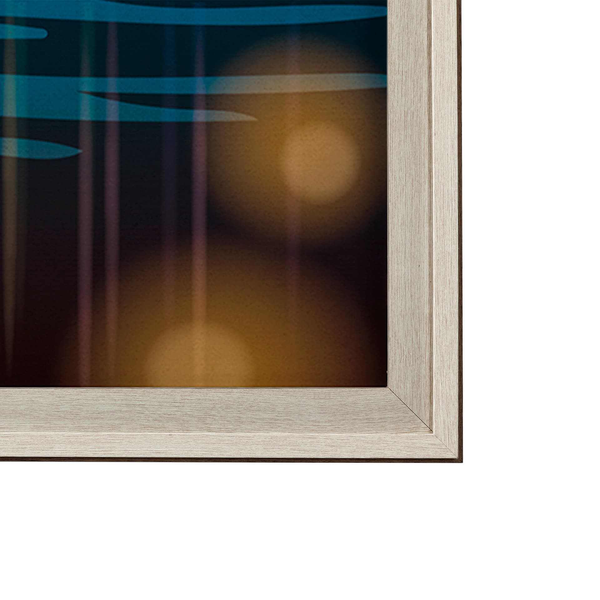Toronto Go Canada (XL) by Mercana Studio a Hand Embellished Decograph Framed Art Print under Glass — product photograph