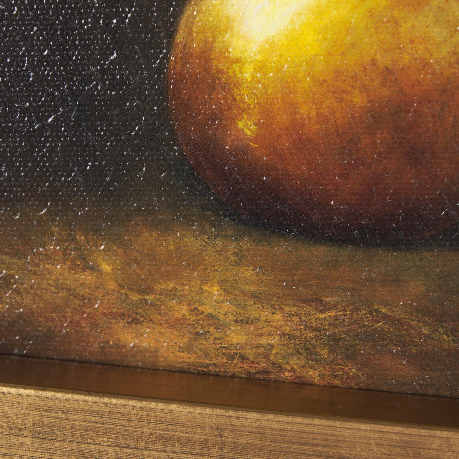 Lonely Pear by Mercana Studio a Hand Embellished Framed Art Print — product photograph