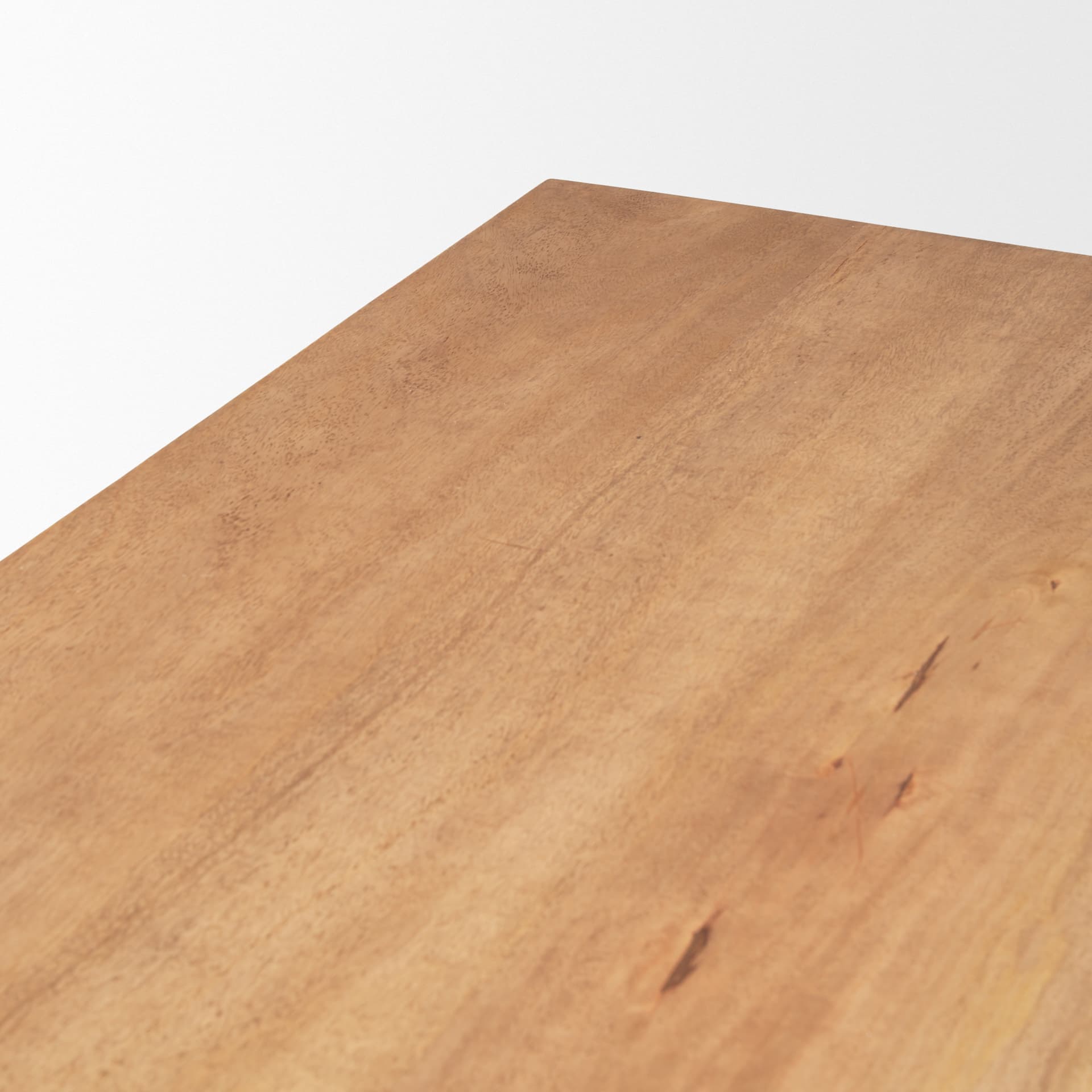 Suke 84"L x 42"W Rectangular Trestle Dining Table | Natural Wood | Seats 8 — product photograph