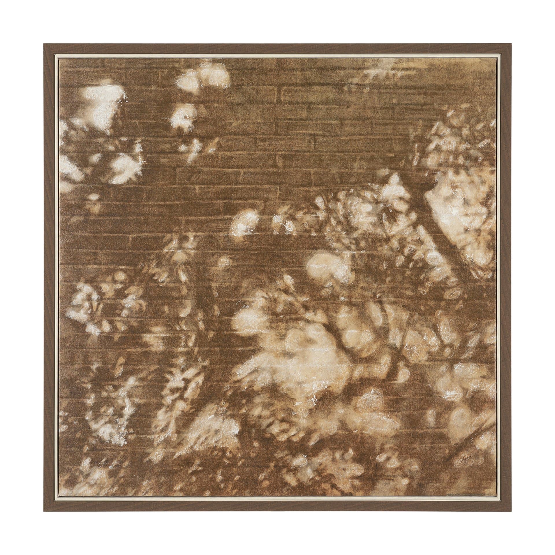 Wall of Shadows I by Mercana Studio Hand-Embellished Textured Framed Canvas Artwork — product photograph