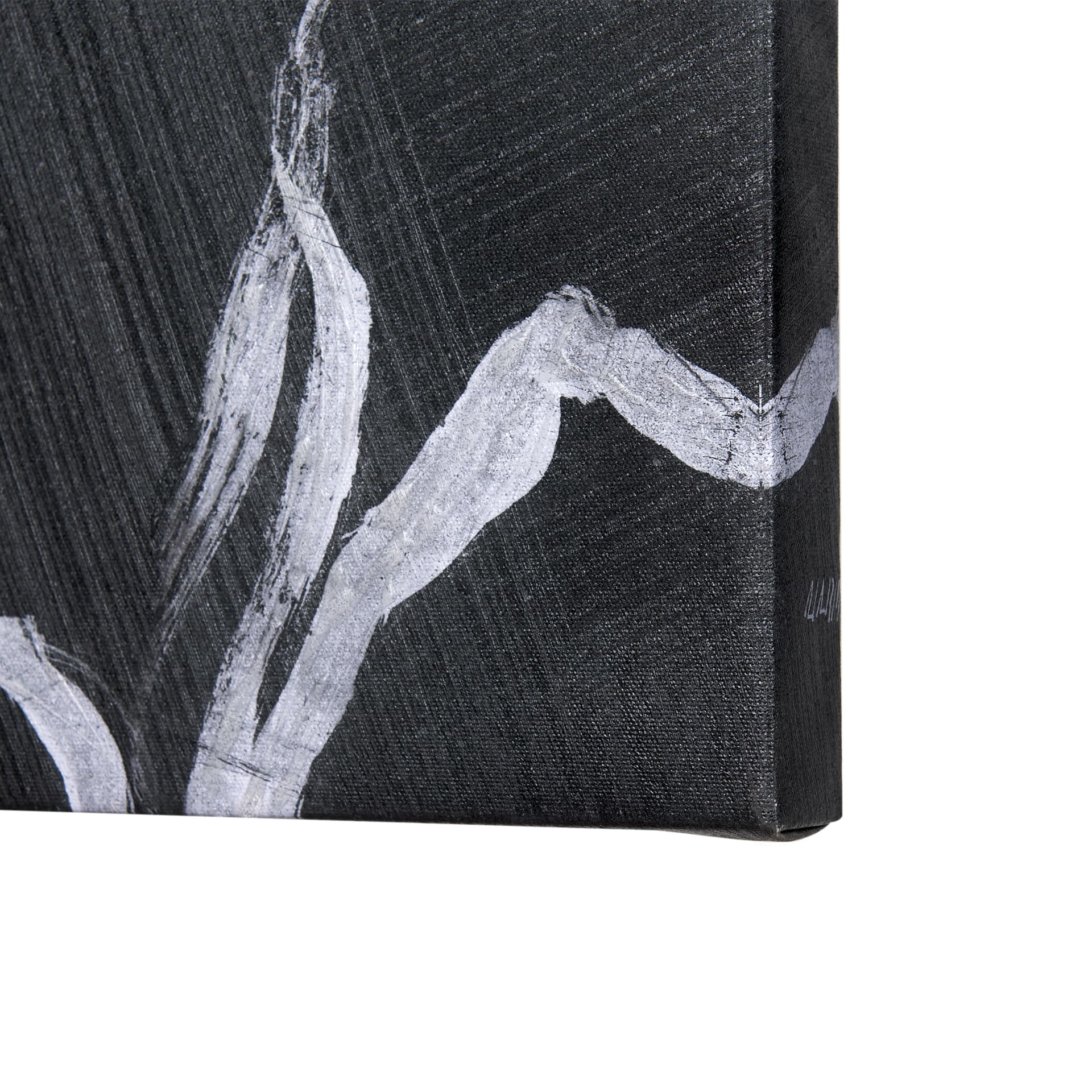 Horse Herd II by Mercana Studio a Hand Embellished Textured Canvas — product photograph