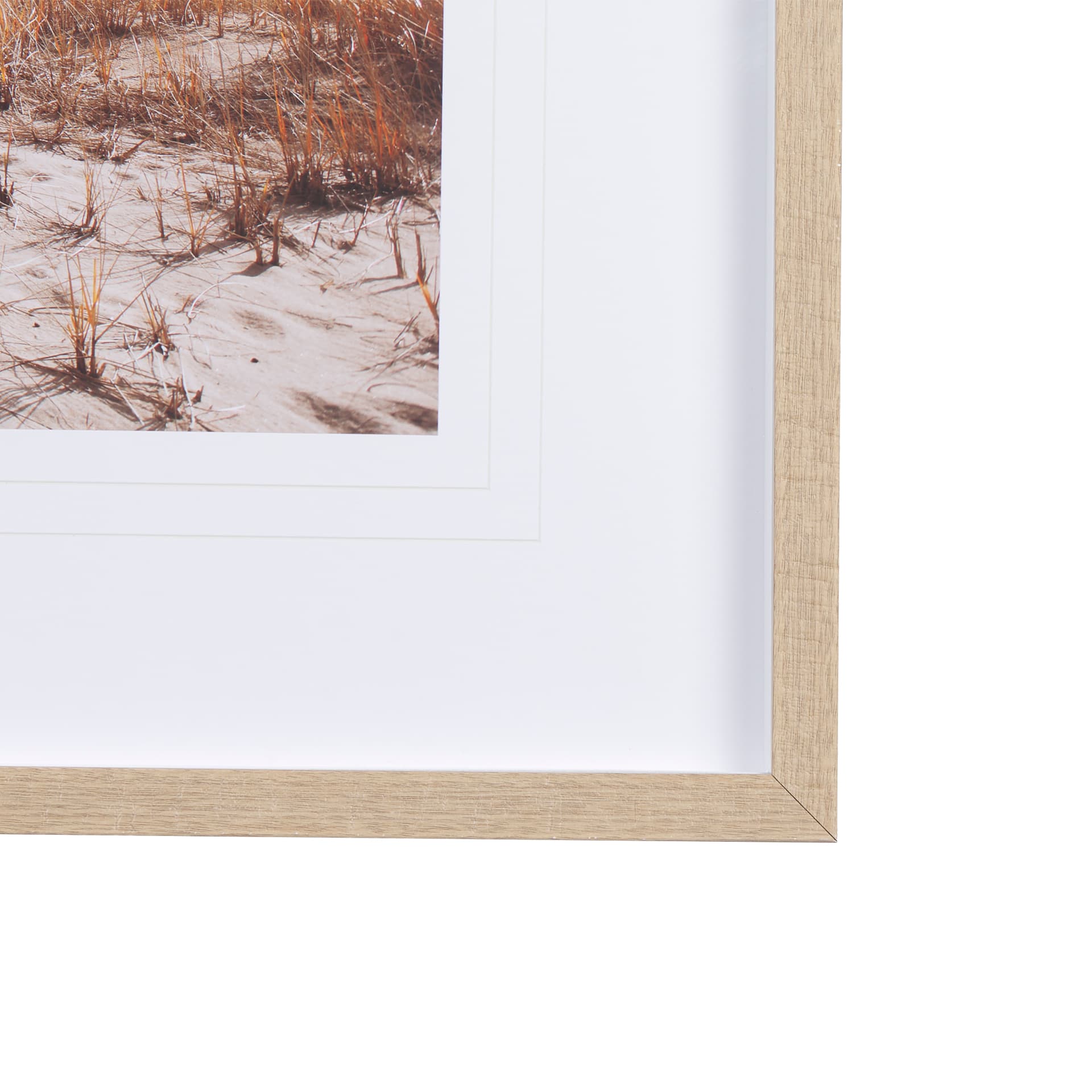 Atlantic Coast Afternoon by Mercana Studio Hand Embellished Framed Photo Art Print Matted under Glas — product photograph