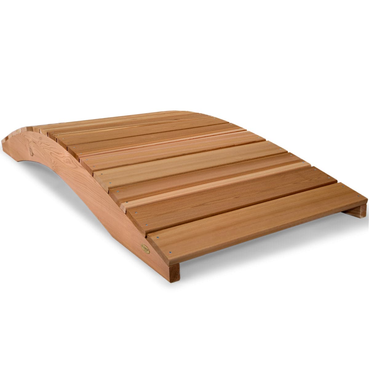8-Ft Garden Cedar Bridge — product photograph