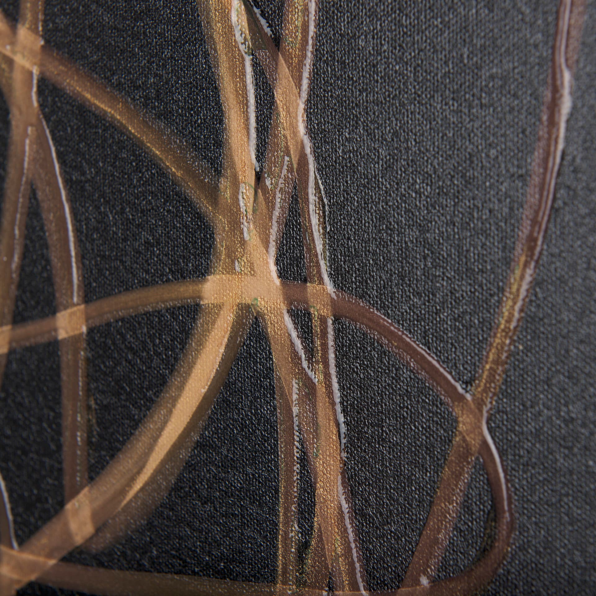 Lines V by Mercana Studio a Hand Embellished Textured Canvas — product photograph