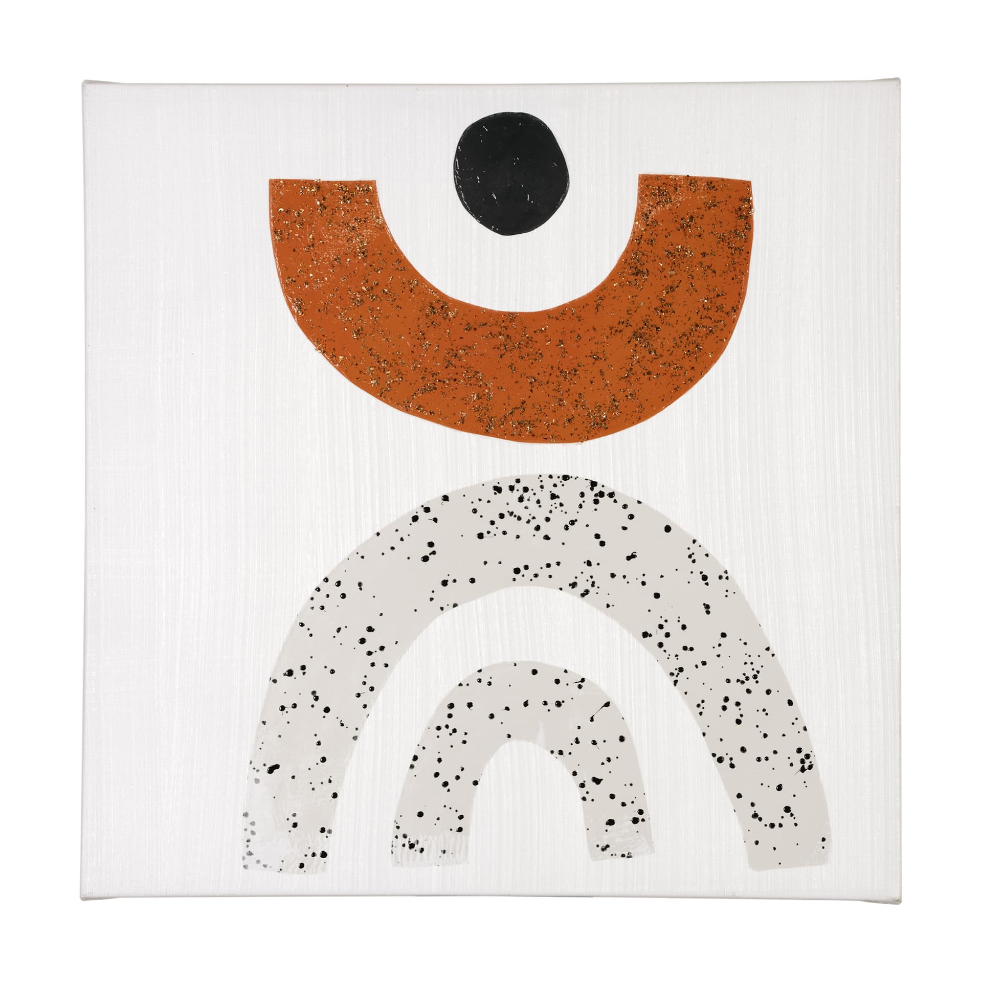 Tota II by Victoria Borges a Hand Embellished Textured Canvas — product photograph