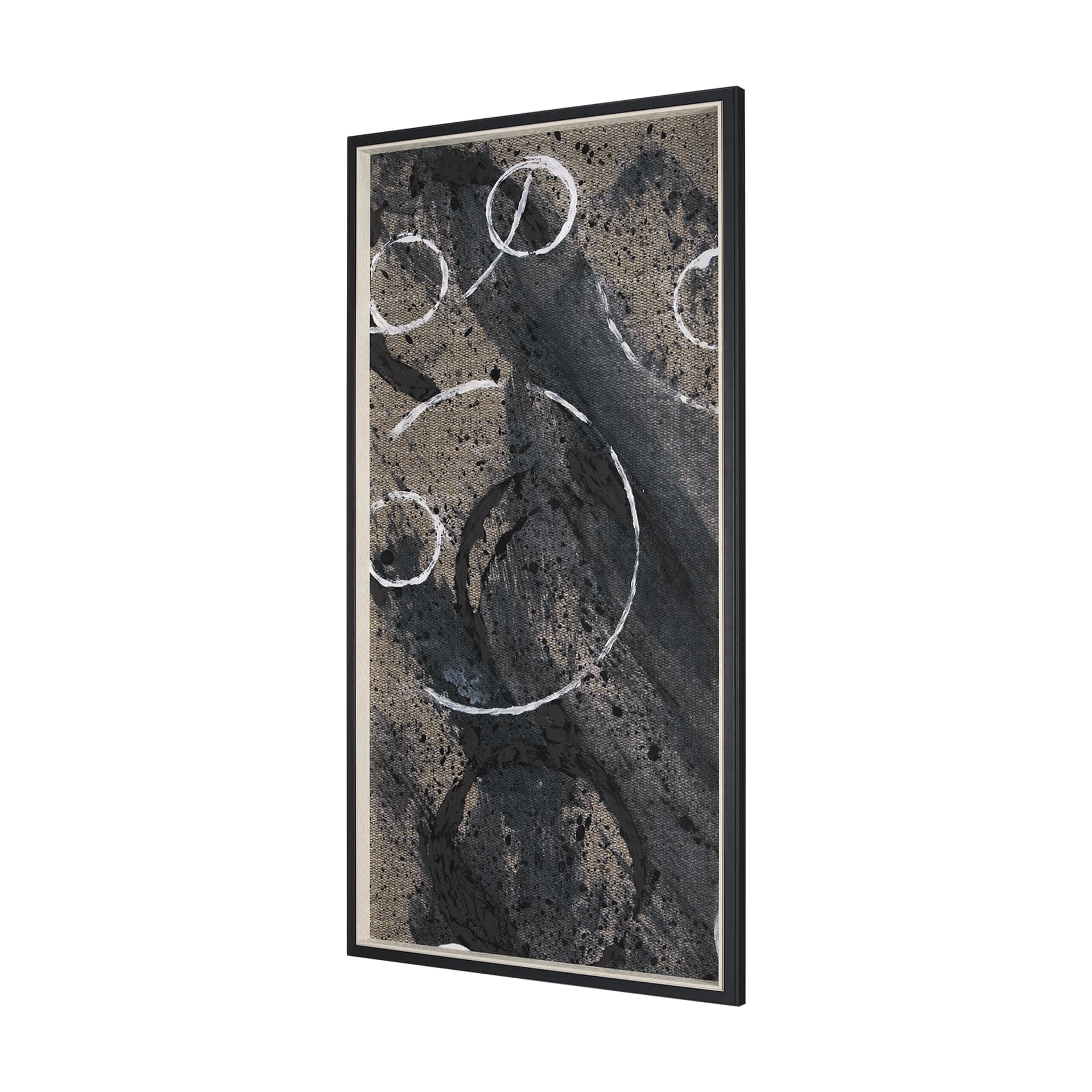Serkel I by Mercana Studio a Hand Embellished Textured Framed Art Print — product photograph
