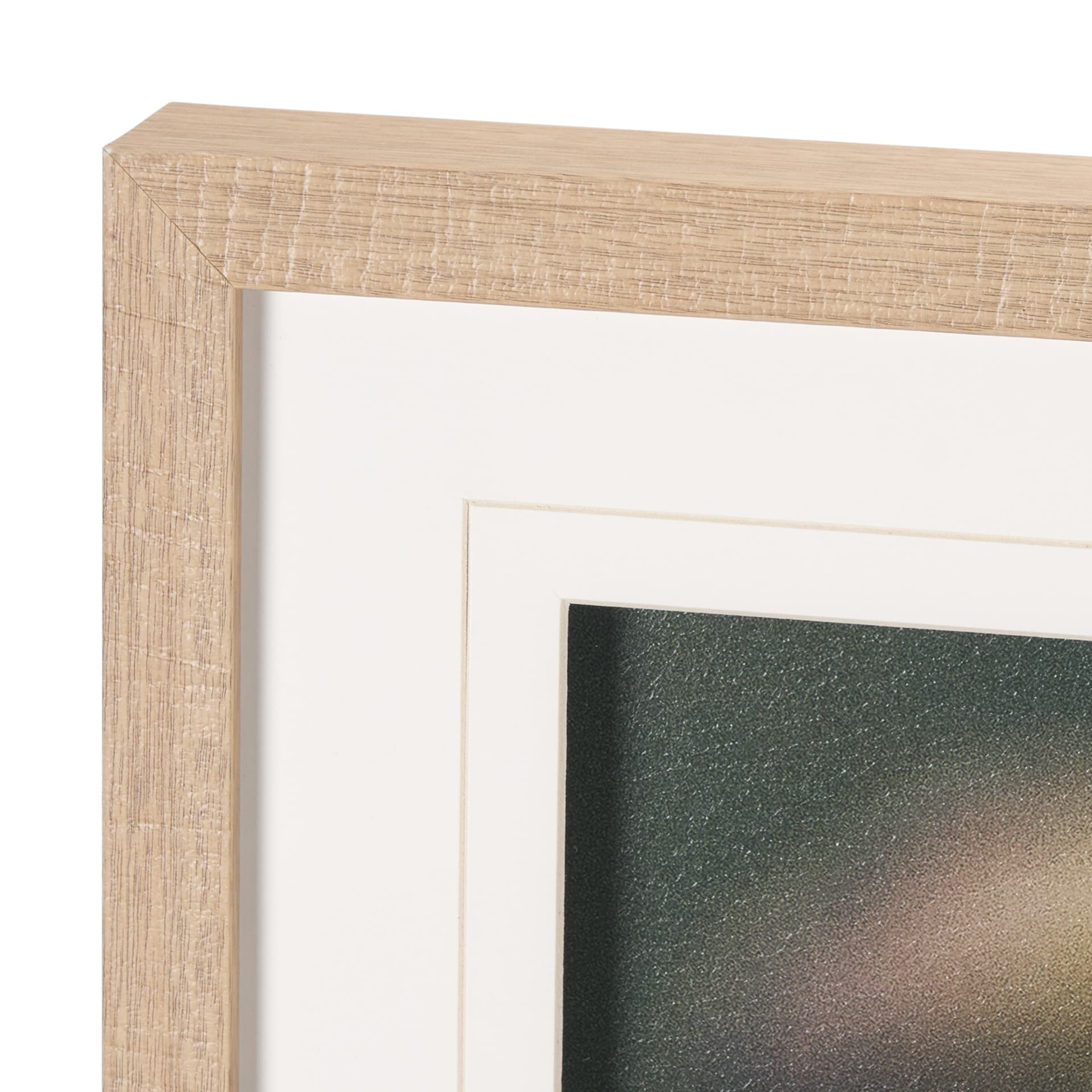 Wild Blooms II by Nathan Larson a Hand Embellished Framed Photo Art Print Matted under Glass — product photograph