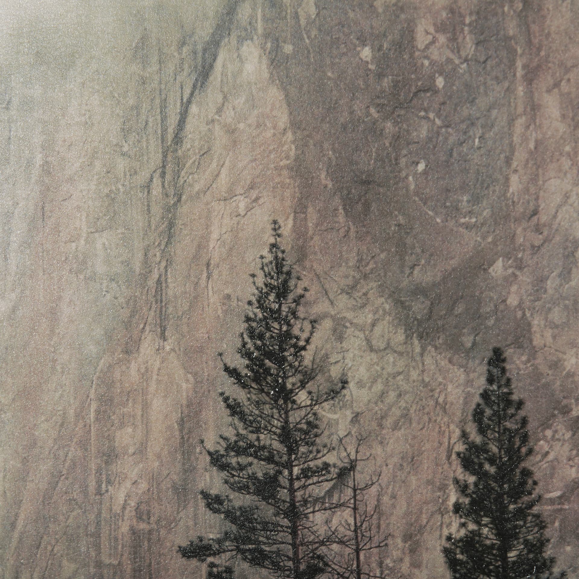 El Capitan by Mercana Studio a Hand Embellished Textured Framed Art Photograph Matted under Glass — product photograph