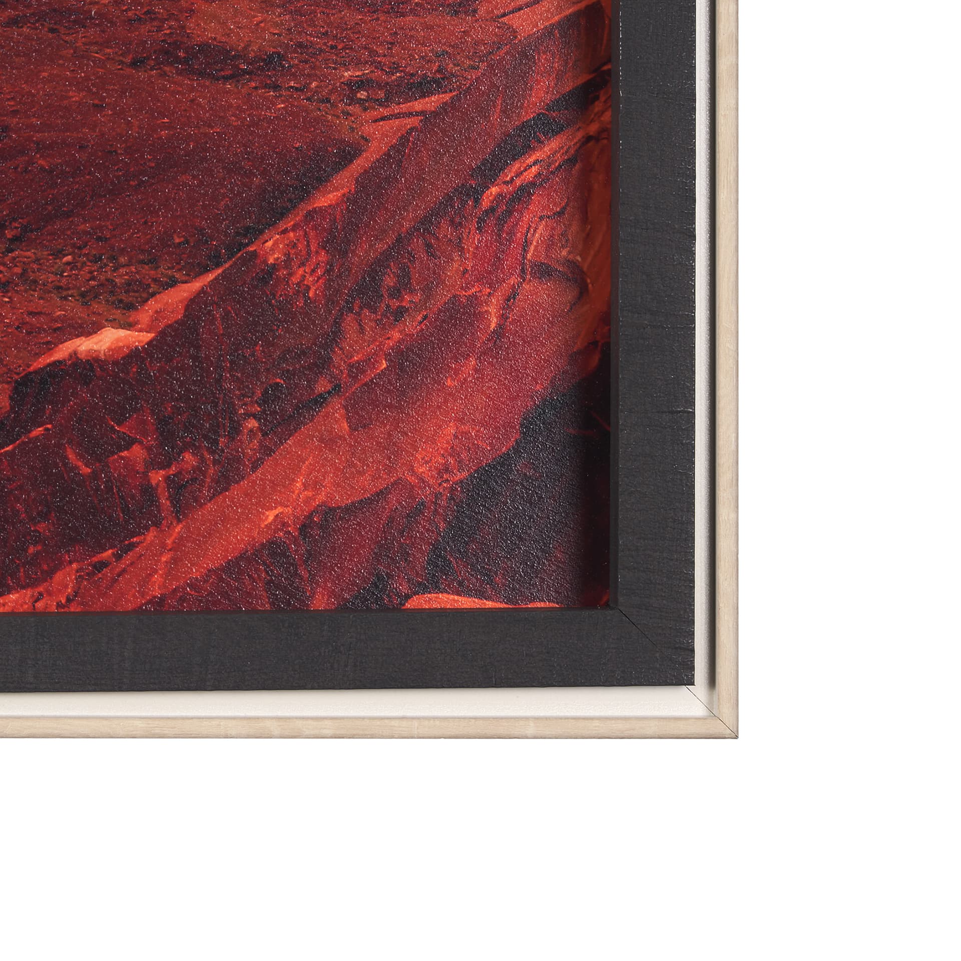 Horseshoe Bend by Gary Blatter a Hand Embelished Textured Framed Photo Art Print — product photograph