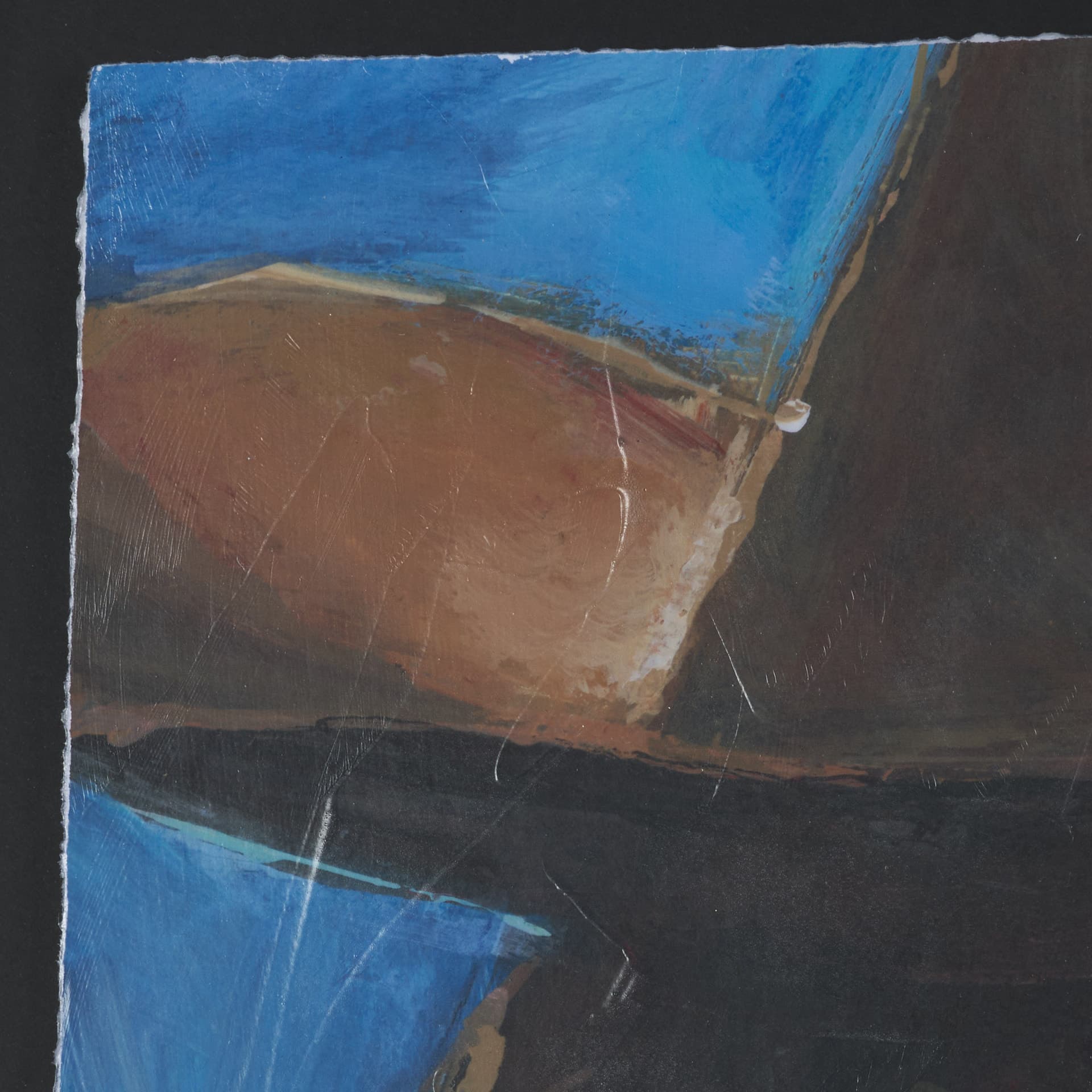 Round Up IV by Mercana Studio Textured Framed Artwork Matted under Glass — product photograph