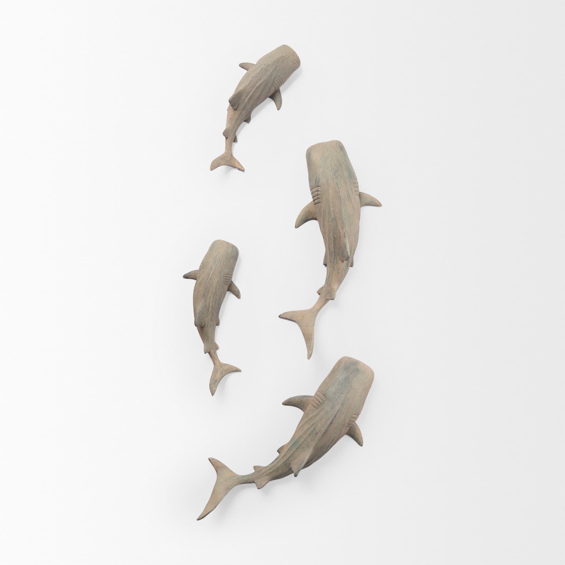 Willa Small Whale Shark sculpture — product photograph