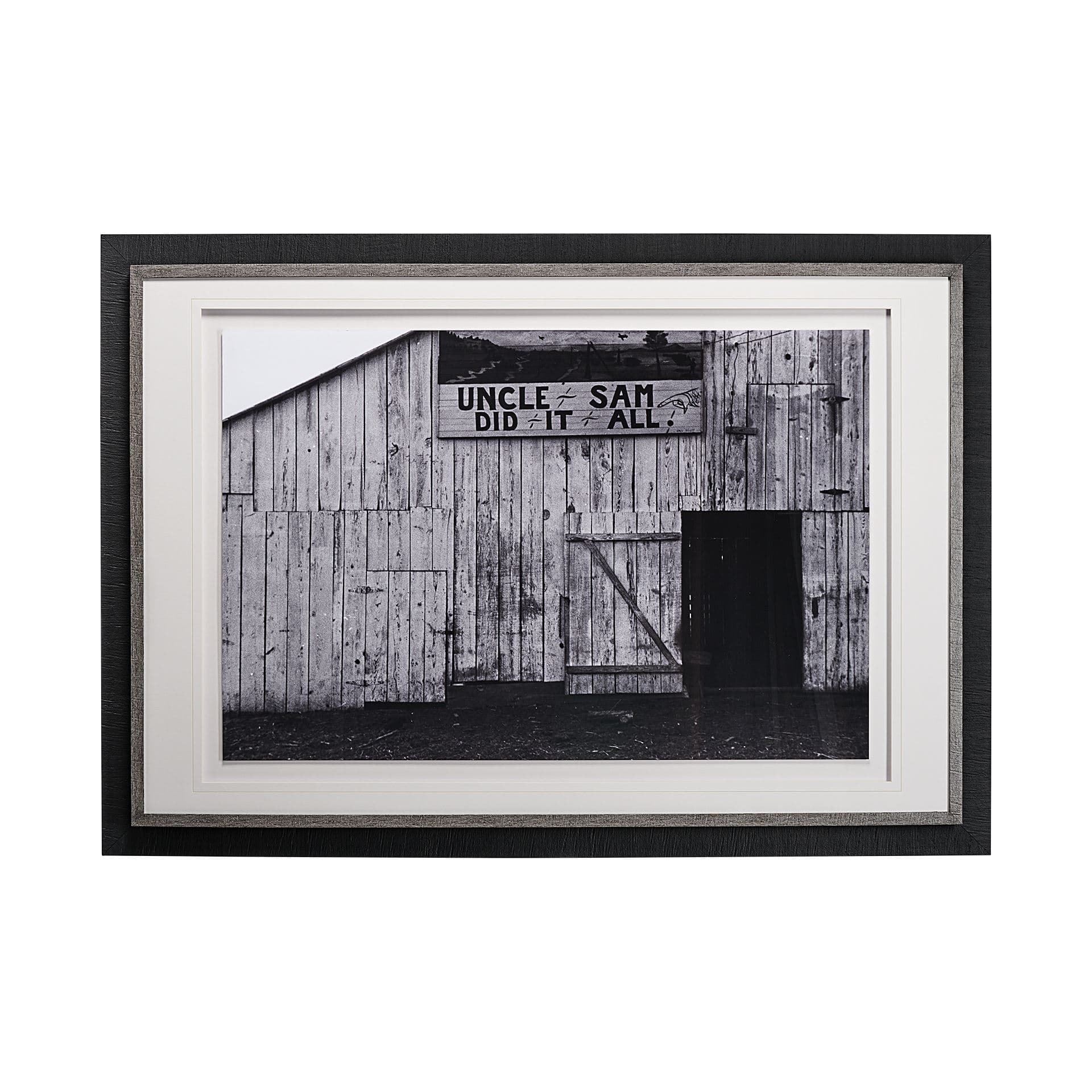 Words of Wisdom by The Vintage Collection Hand Embellished Framed Art Photo Matted under Glass — product photograph