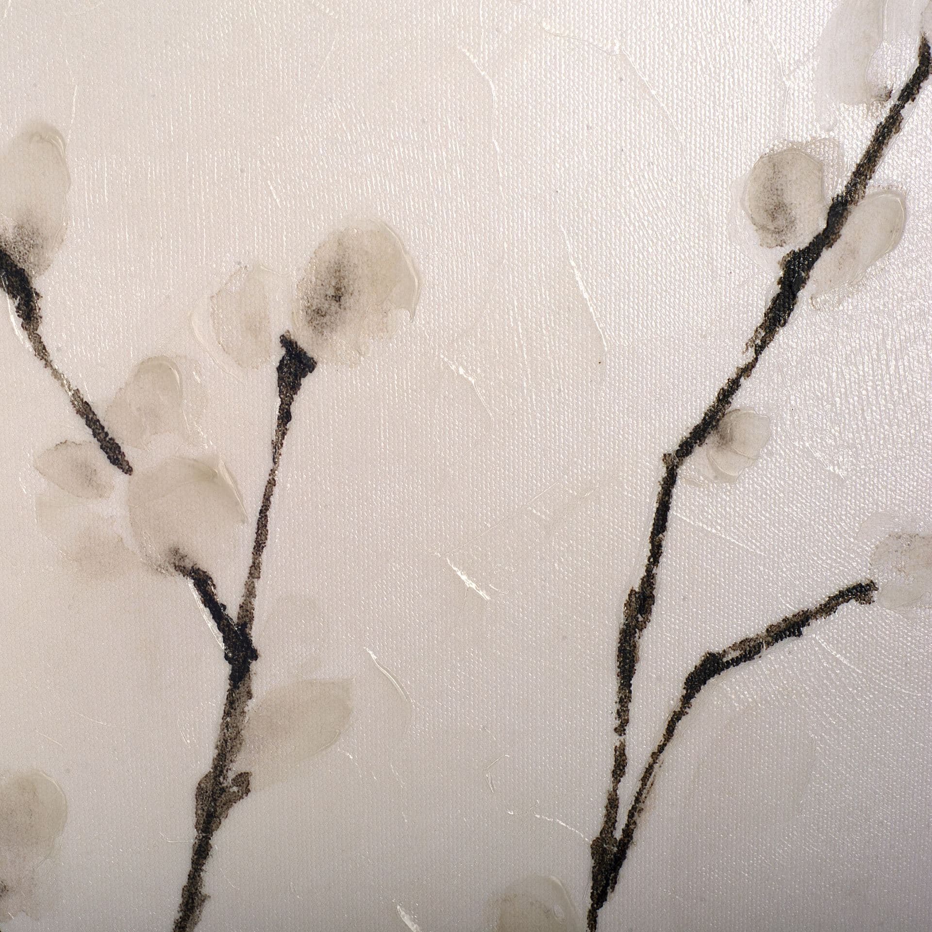 Snow Greetings I by Mercana Studio a Hand Embellished Textured Canvas — product photograph