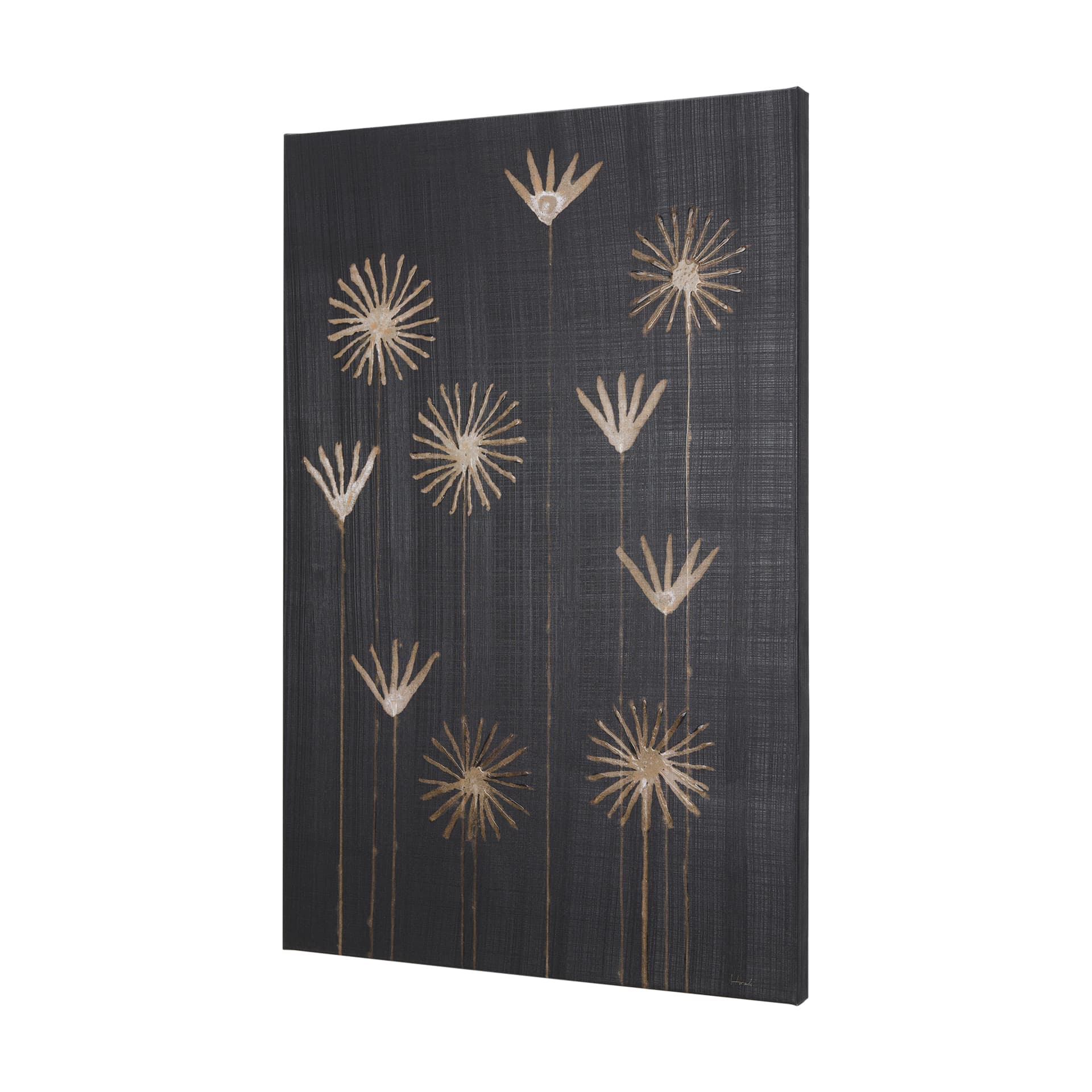 Spark I by Mercana Studio a Hand Embellished Textured Canvas — product photograph