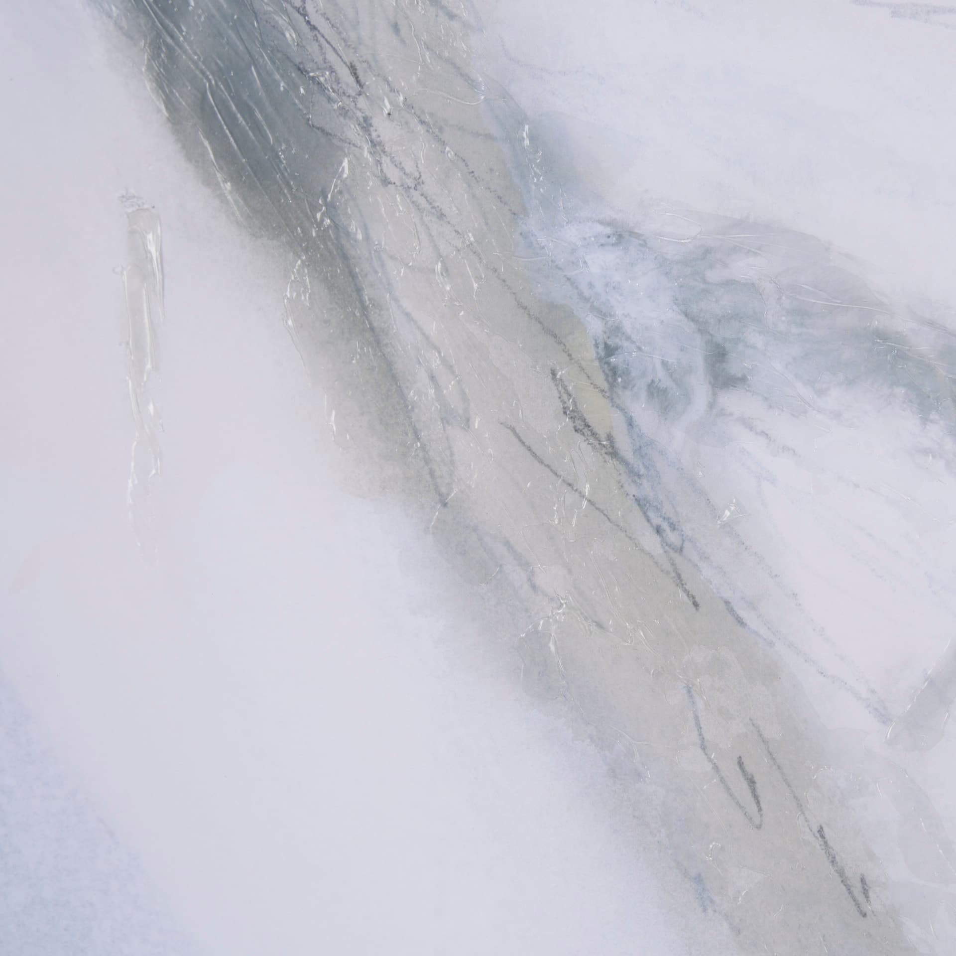 Retreating Tide II by Ira Havuka a Hand Embellished Framed Art Print Matted under Glass — product photograph
