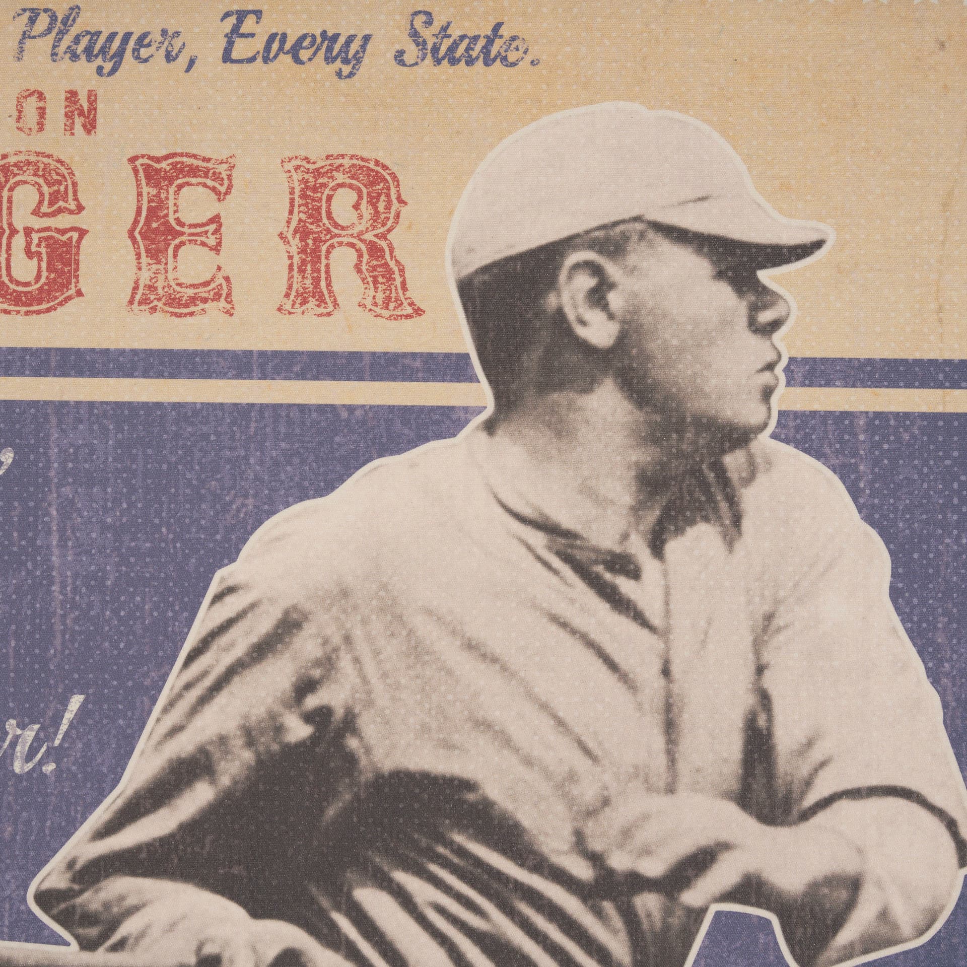 Play Ball by The Vintage Collection a Hand Embellished Framed Art Print — product photograph