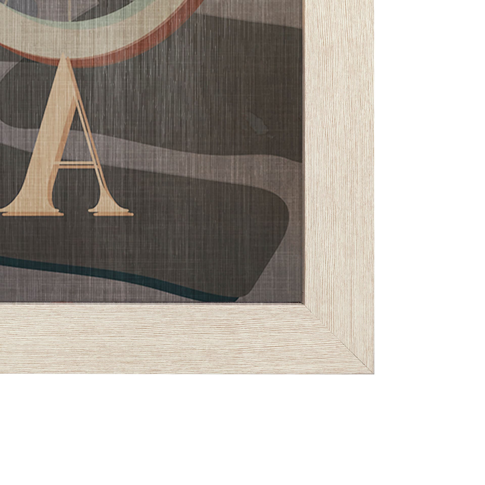 Louisiana Go USA (L) by Mercana Studio a Hand Embellished Decograph Framed Art Print — product photograph