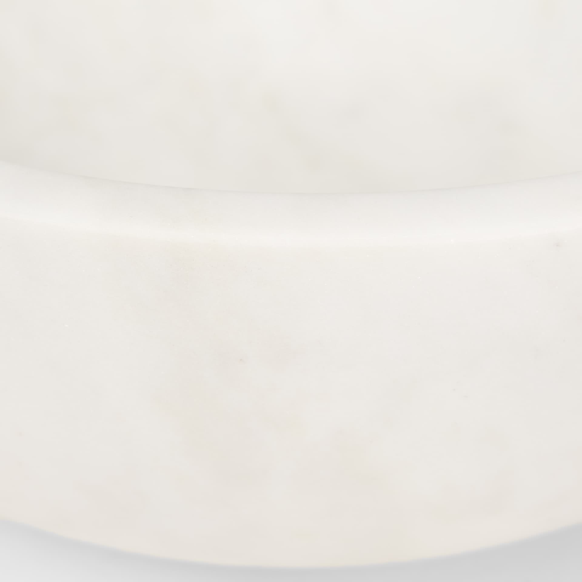 Katora Large Premium Solid White Marble Bowl — product photograph