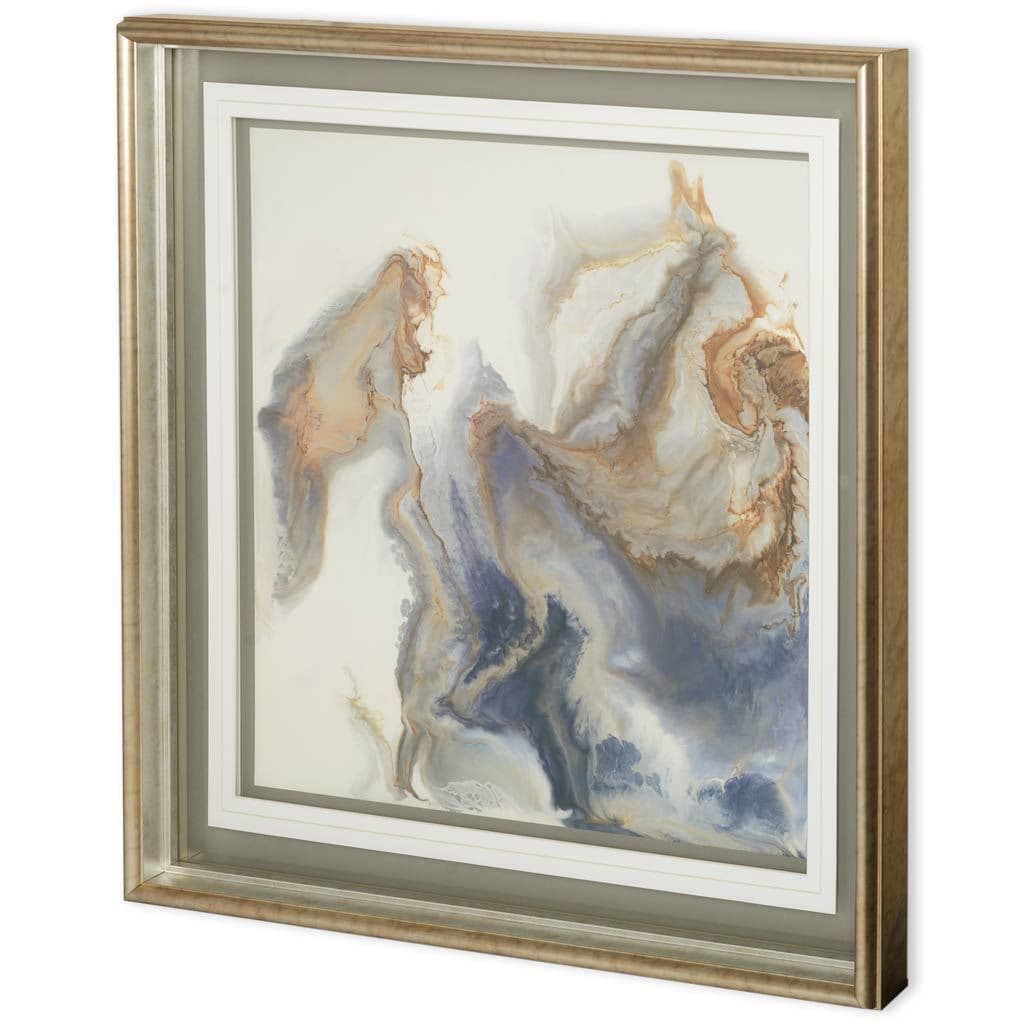 APPROACHING by Corrie Lavelle a Framed Art Print Matted under Glass — product photograph