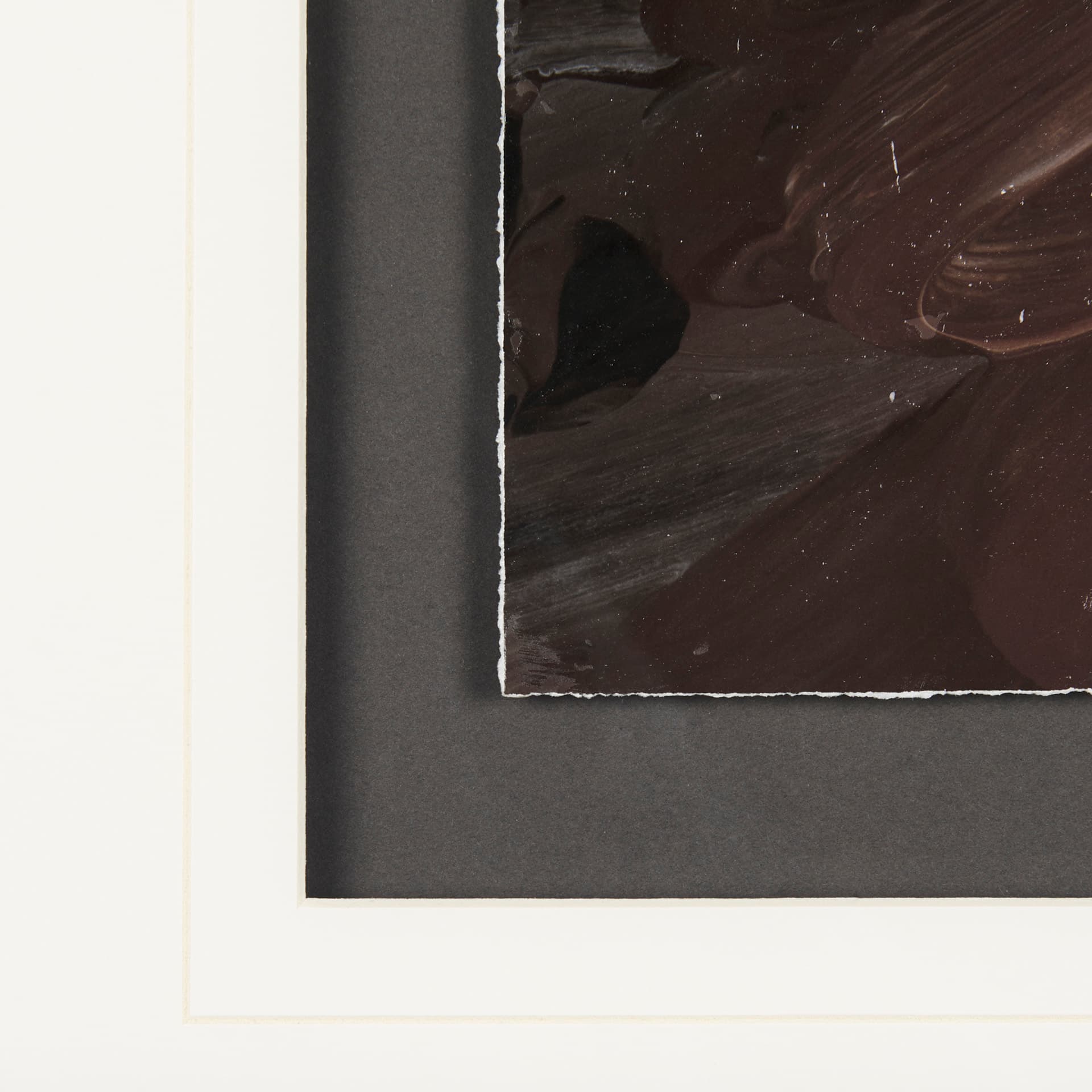 Harmonic III by Mercana Studio a Hand Embellished Textured Framed Art Print Matted under Glass — product photograph
