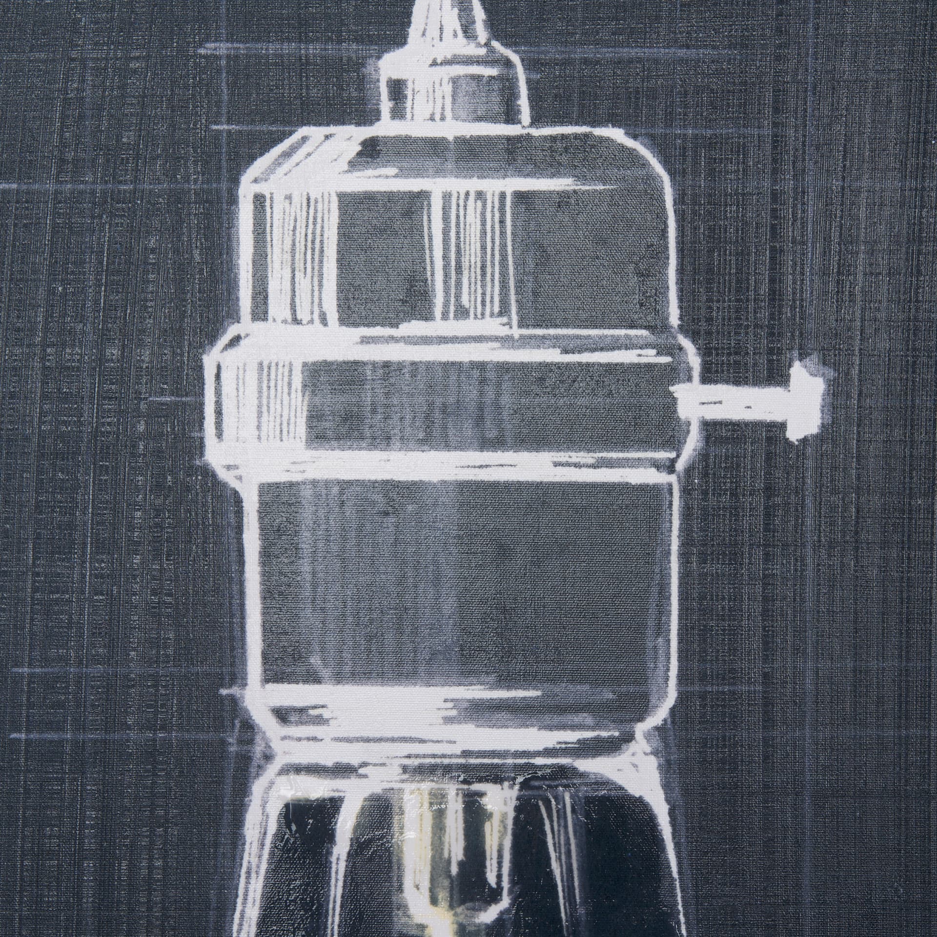 Bright Idea I by Mercana Studio a Hand Embellished Textured Canvas — product photograph