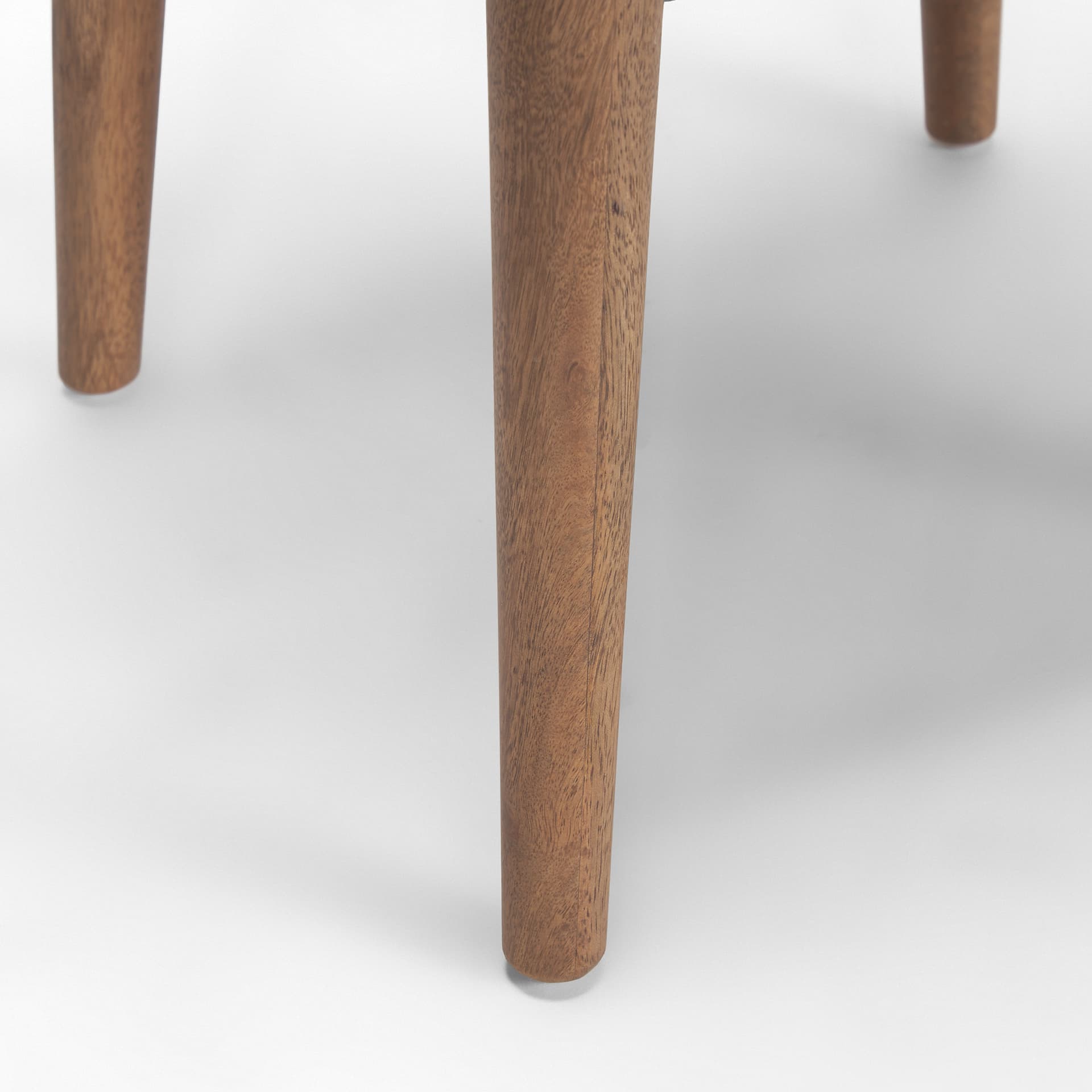 Ernest Backless 30in Seat Bar Stool | Medium Brown — product photograph