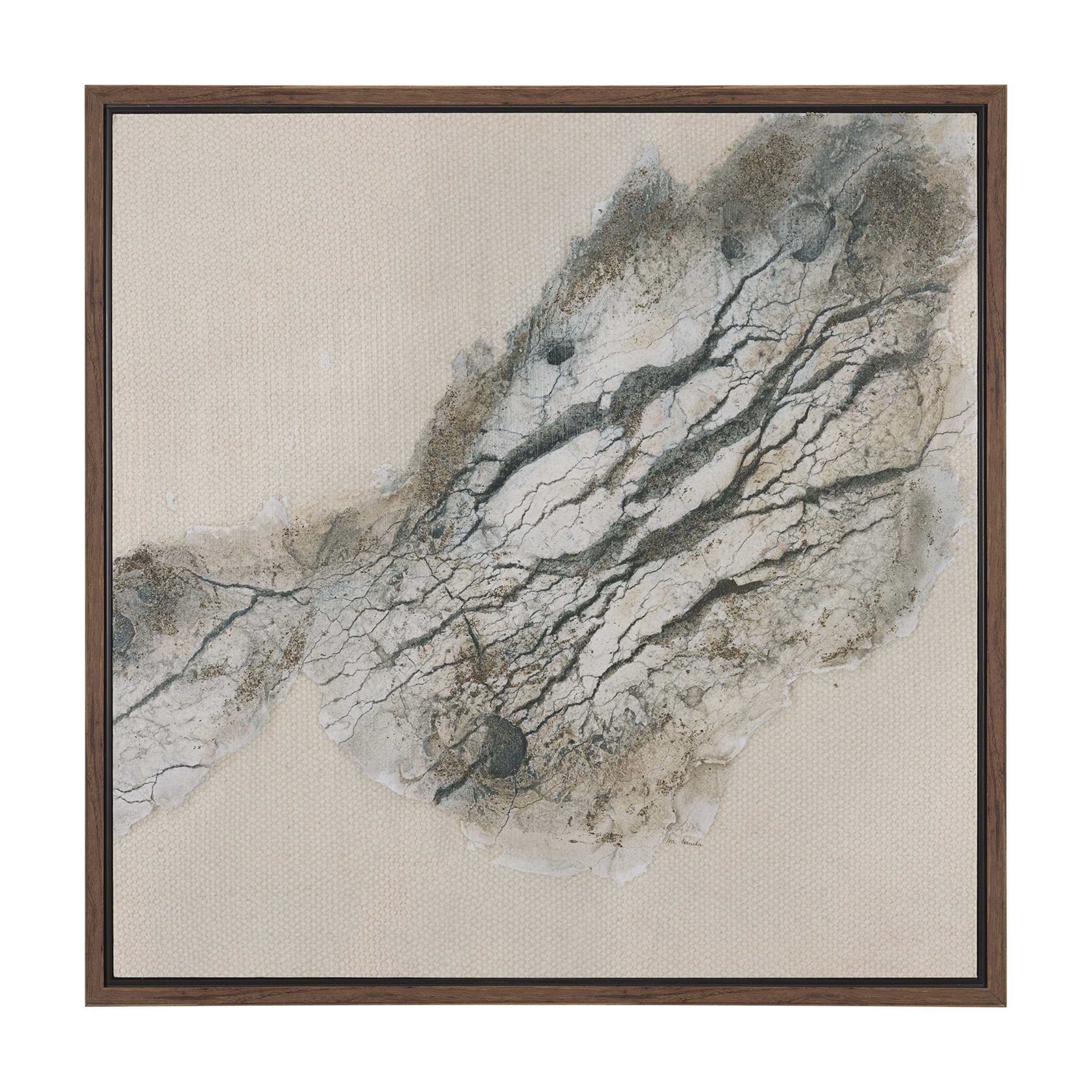 Emanation by Ira Havuka Hand-Embellished Textured Framed Canvas Artwork — product photograph