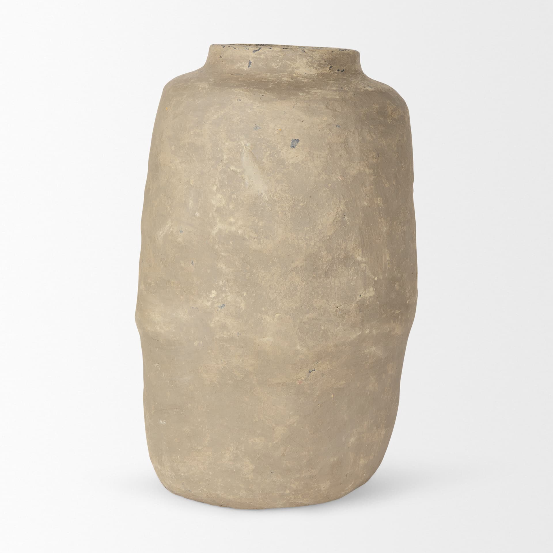 Bala Large Gray Paper Mache Vase — product photograph