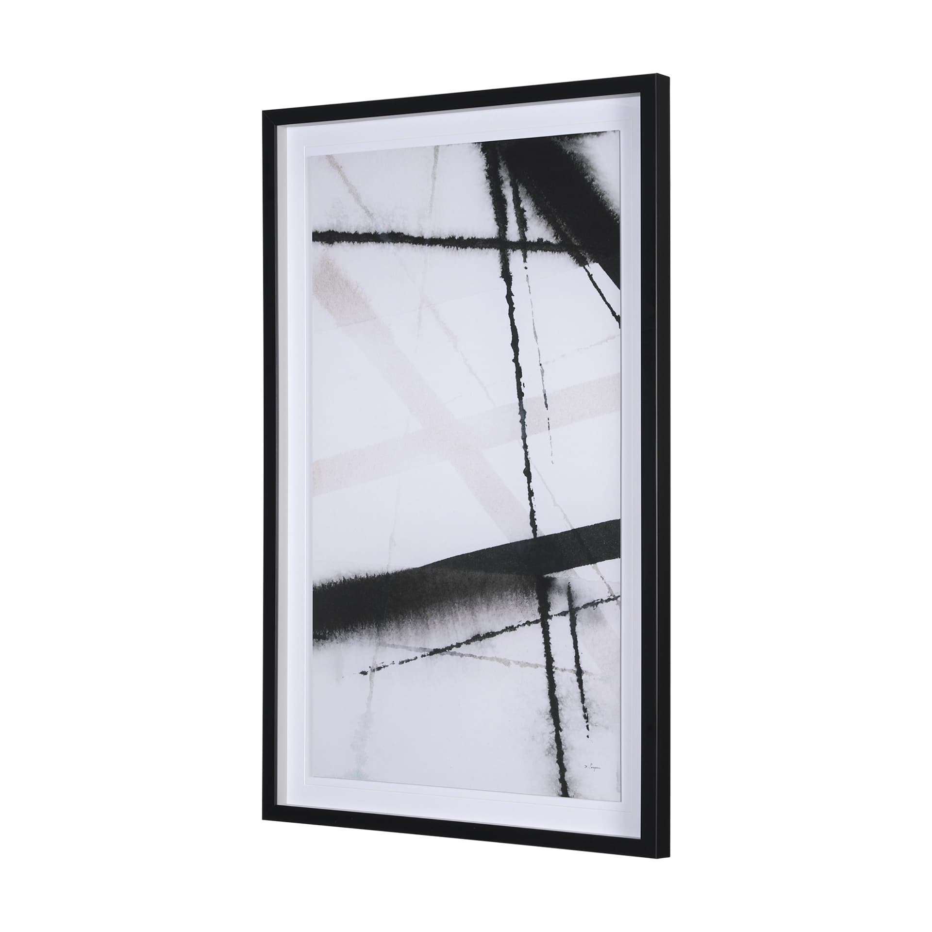 Clouding Mirror I by Panpan Zhang a Framed Art Print Matted under Glass — product photograph