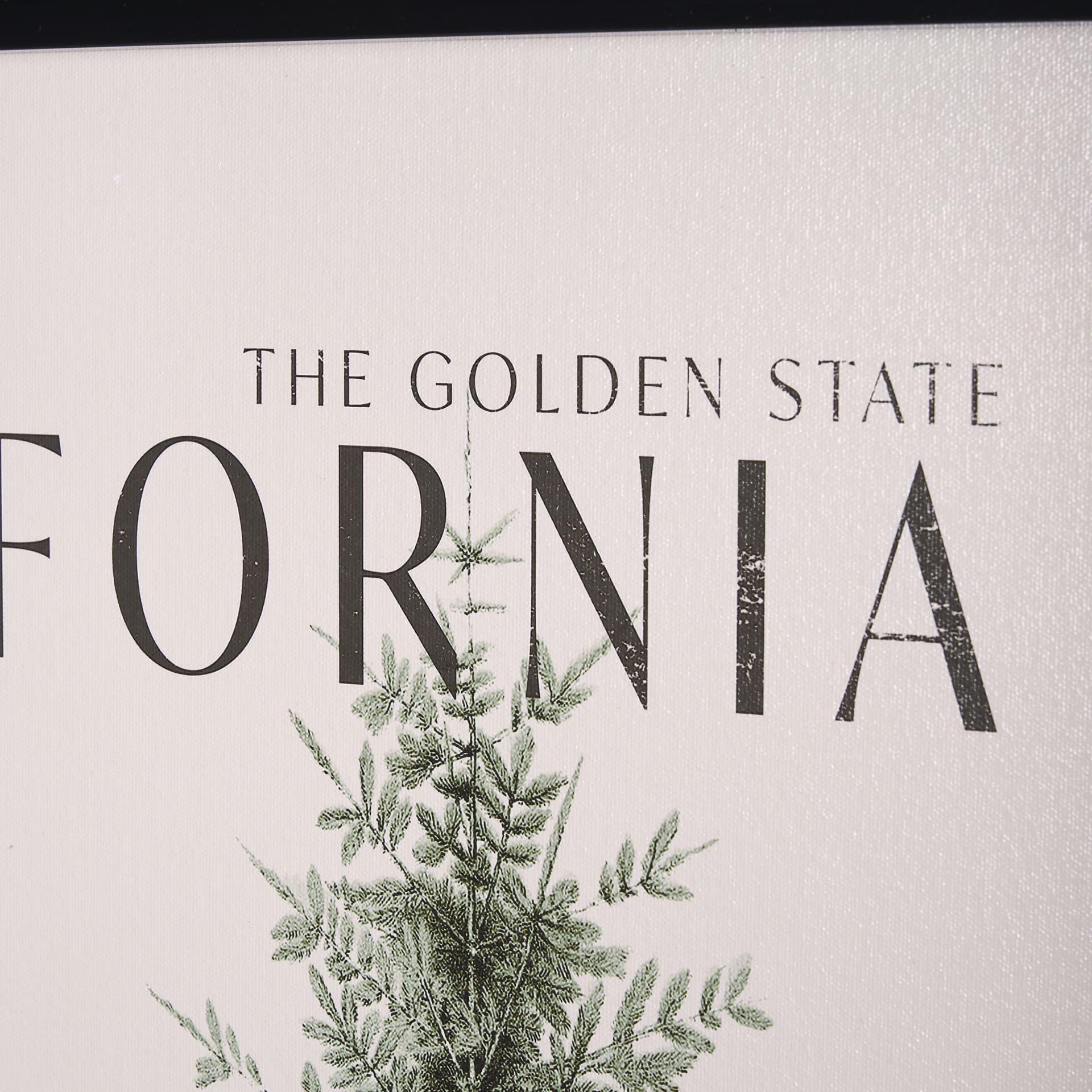 Travel Guide - California by Vintage Collection a Hand Embellished Textured Framed Art Print — product photograph