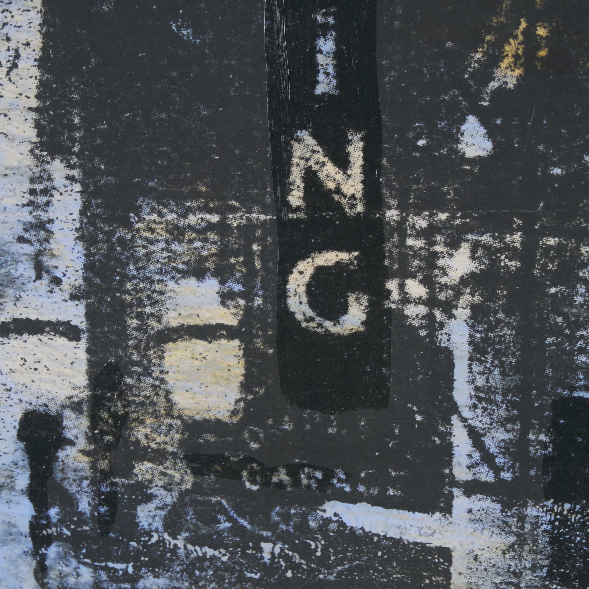 City Vibe III by Mercana Studio a Hand Embellished Textured Framed Art Print Matted under Glass — product photograph
