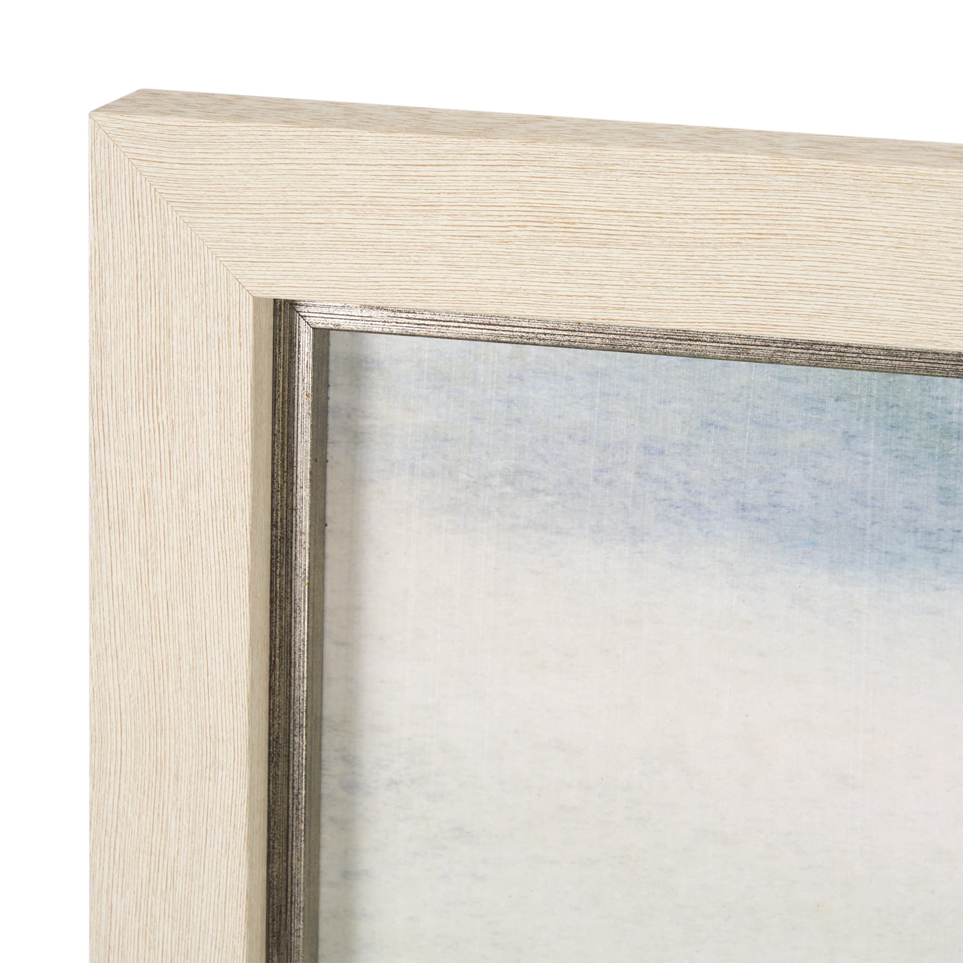 Spring Horizon II by Mercana Studio a Hand Embellished Textured Framed Art Print — product photograph