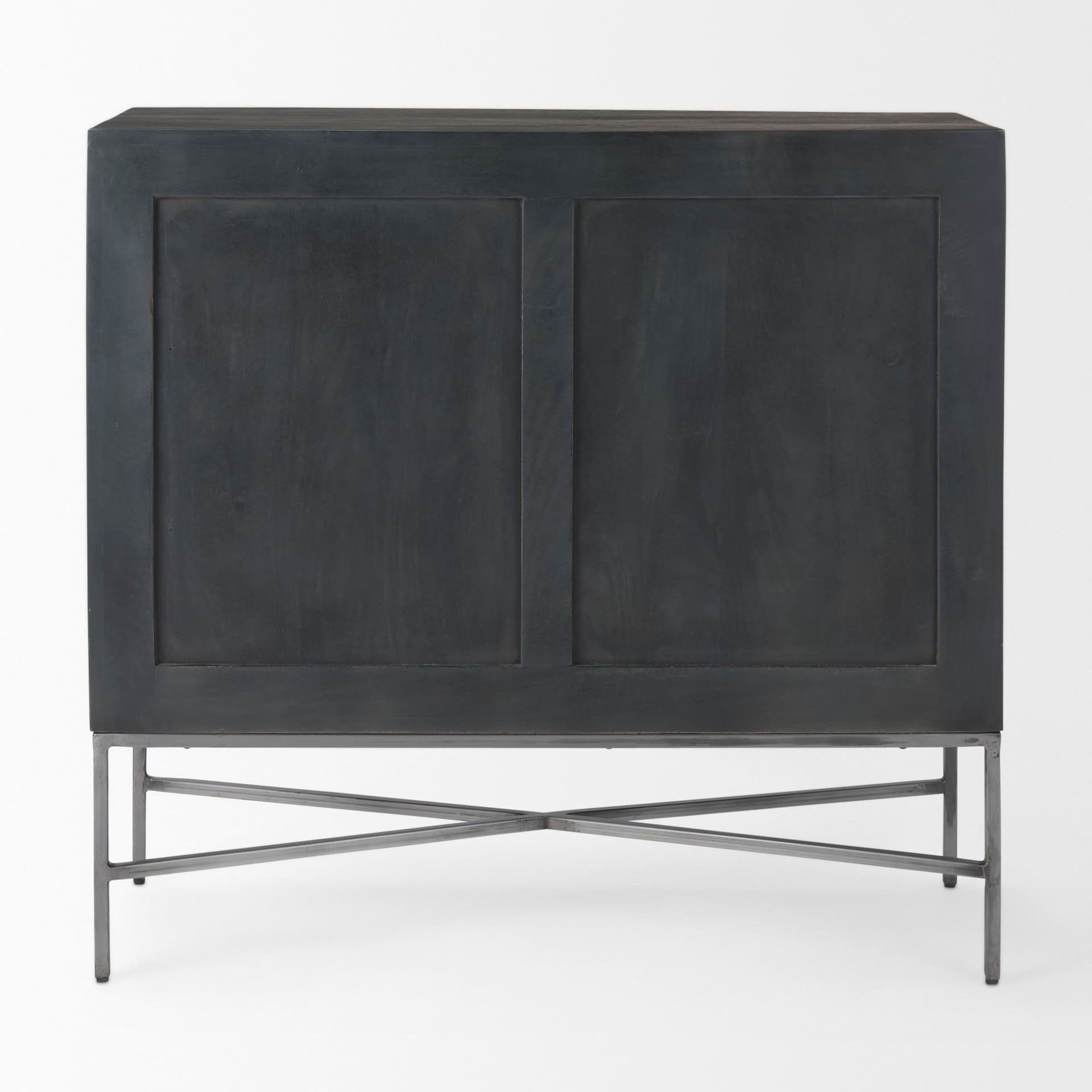 Hogarth 36.0L x 16.0W x 34.0H 2 Door Dark Accent Cabinet — product photograph
